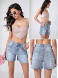 Strass Short Pants
