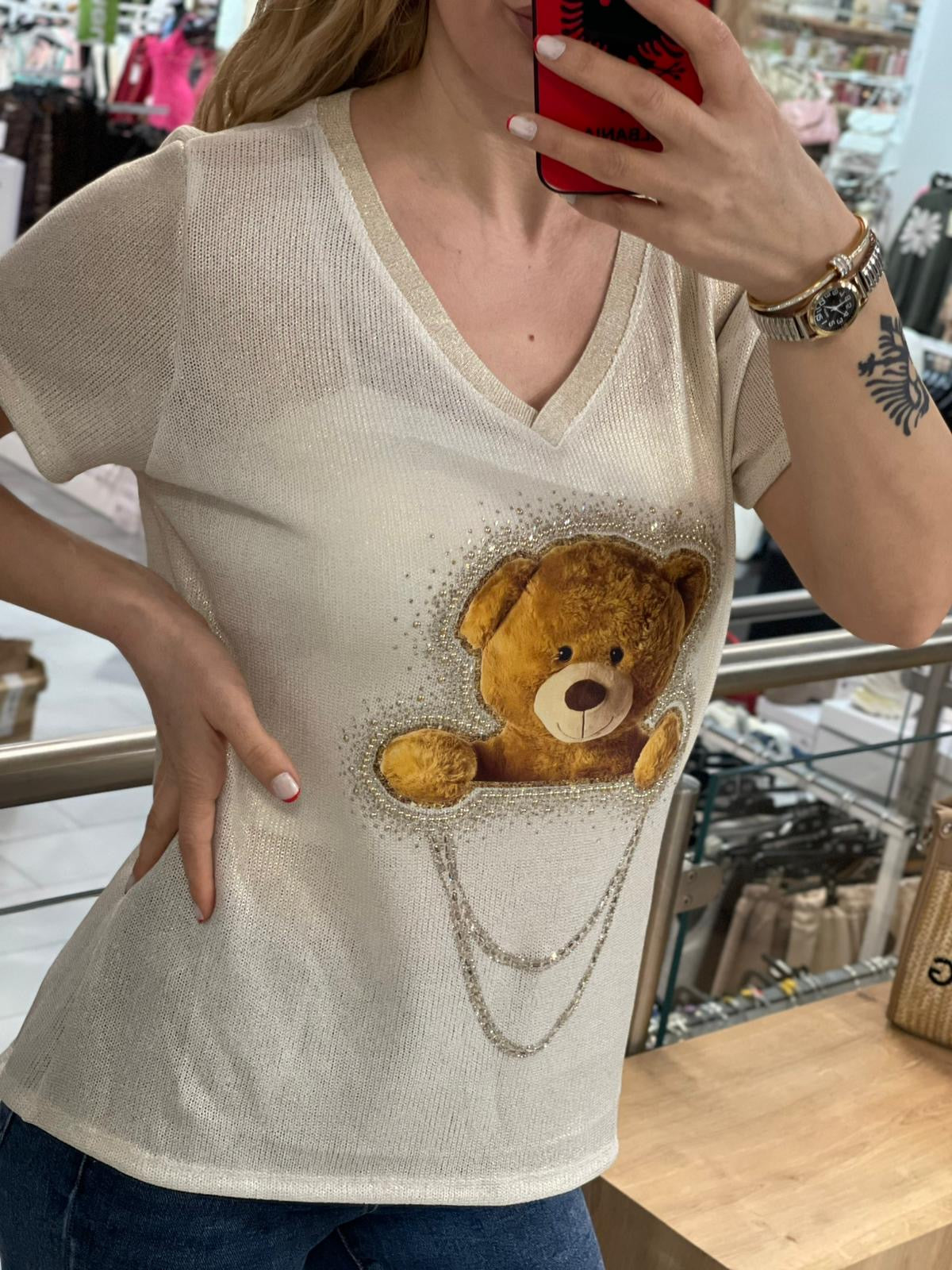 Viskose Shirt Teddy