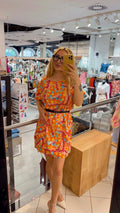Vestido colorblock Mila