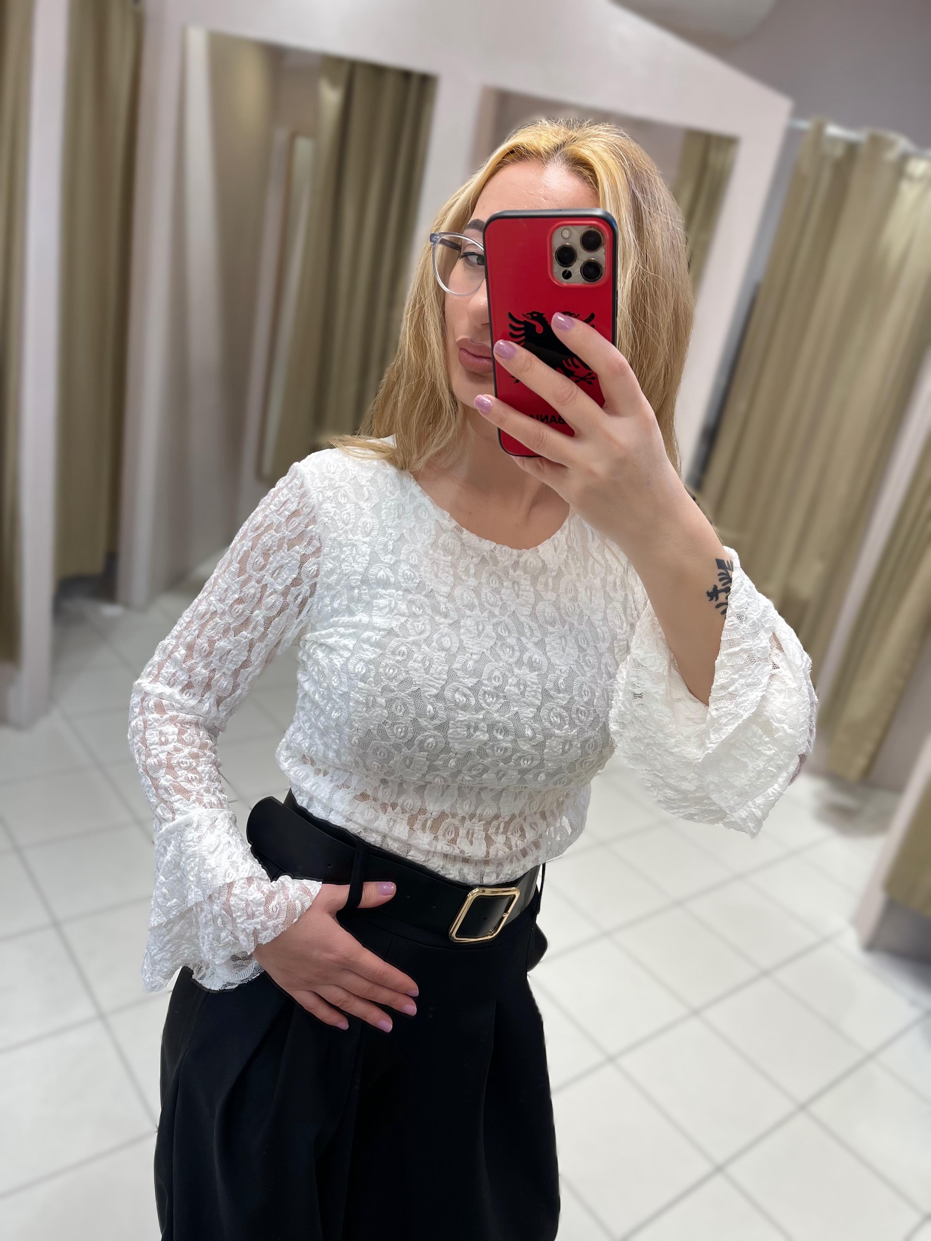 SPITZENOBERTEIL GINA