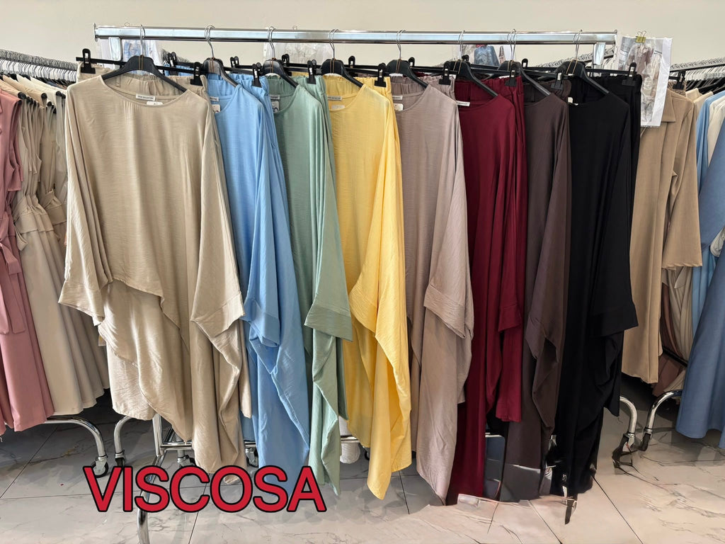 Sandra Zweiteiler Set asymmetrisch