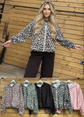 Damen Leo-Kapuzenjacke Wild Elegance