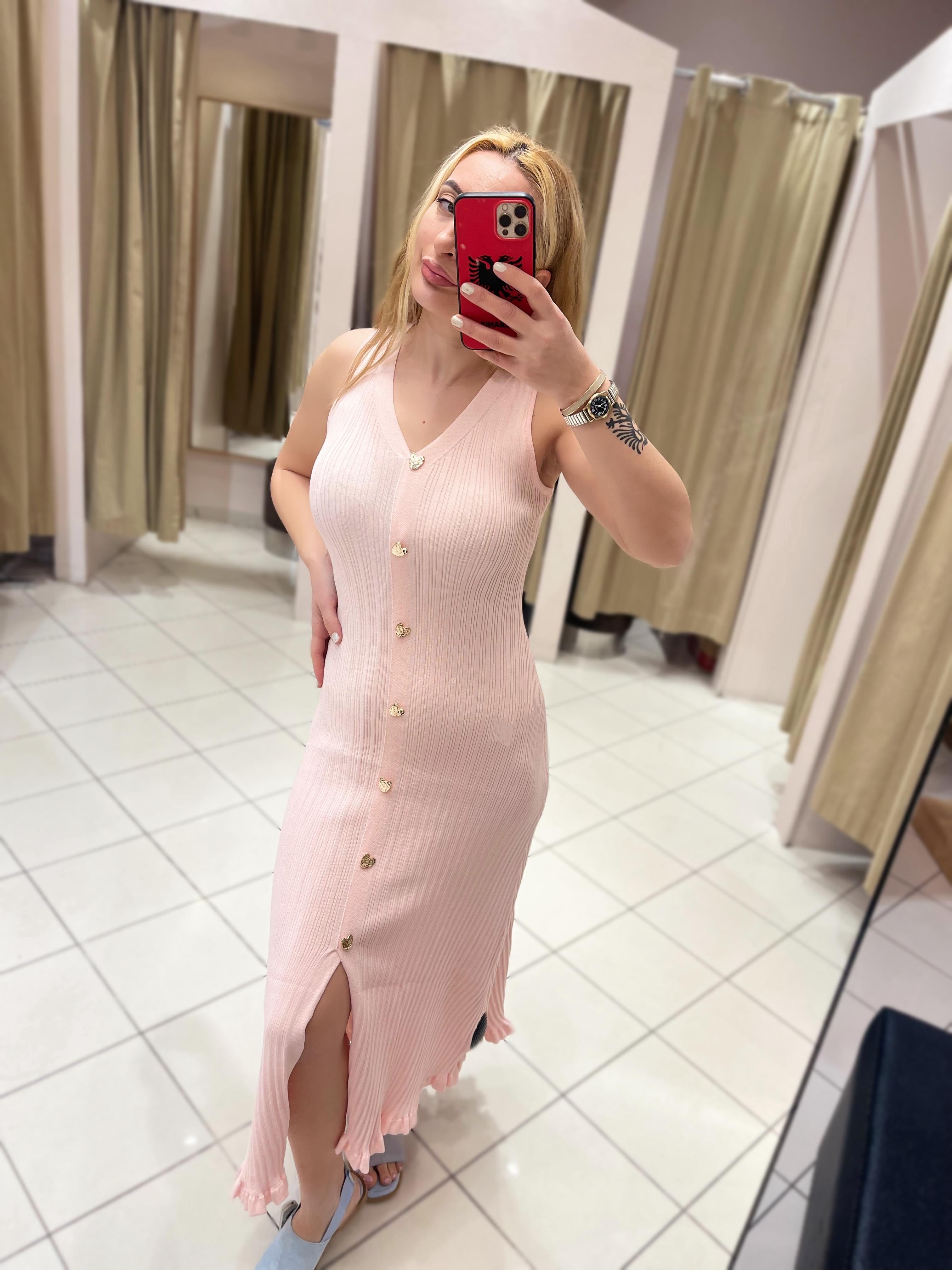 FEINSTRICK KLEID VERA