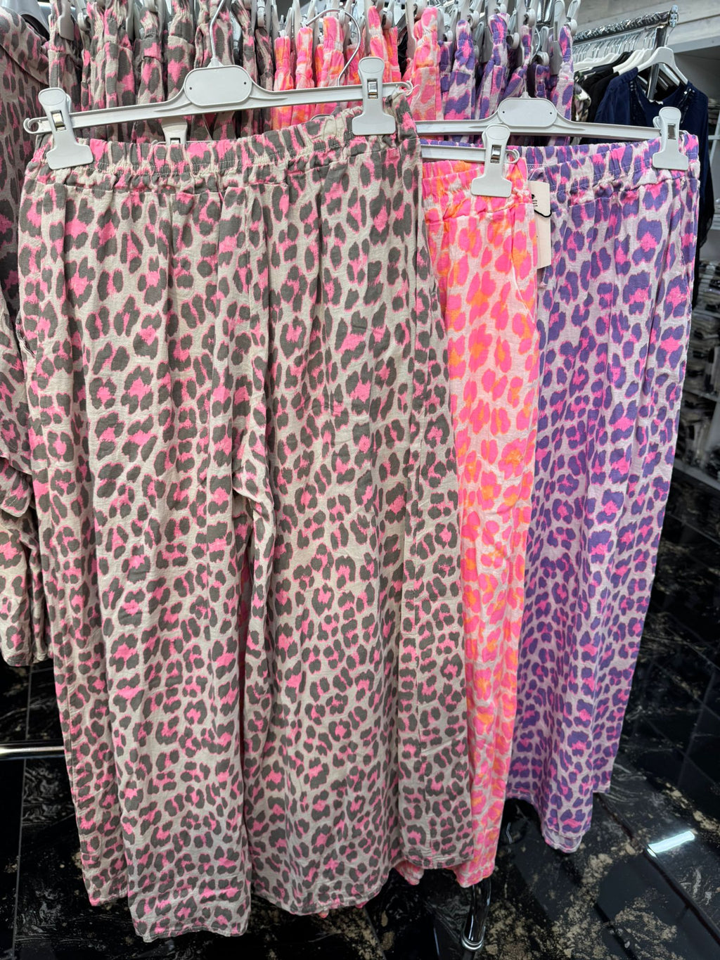 Leinen Leo Hose Nicole