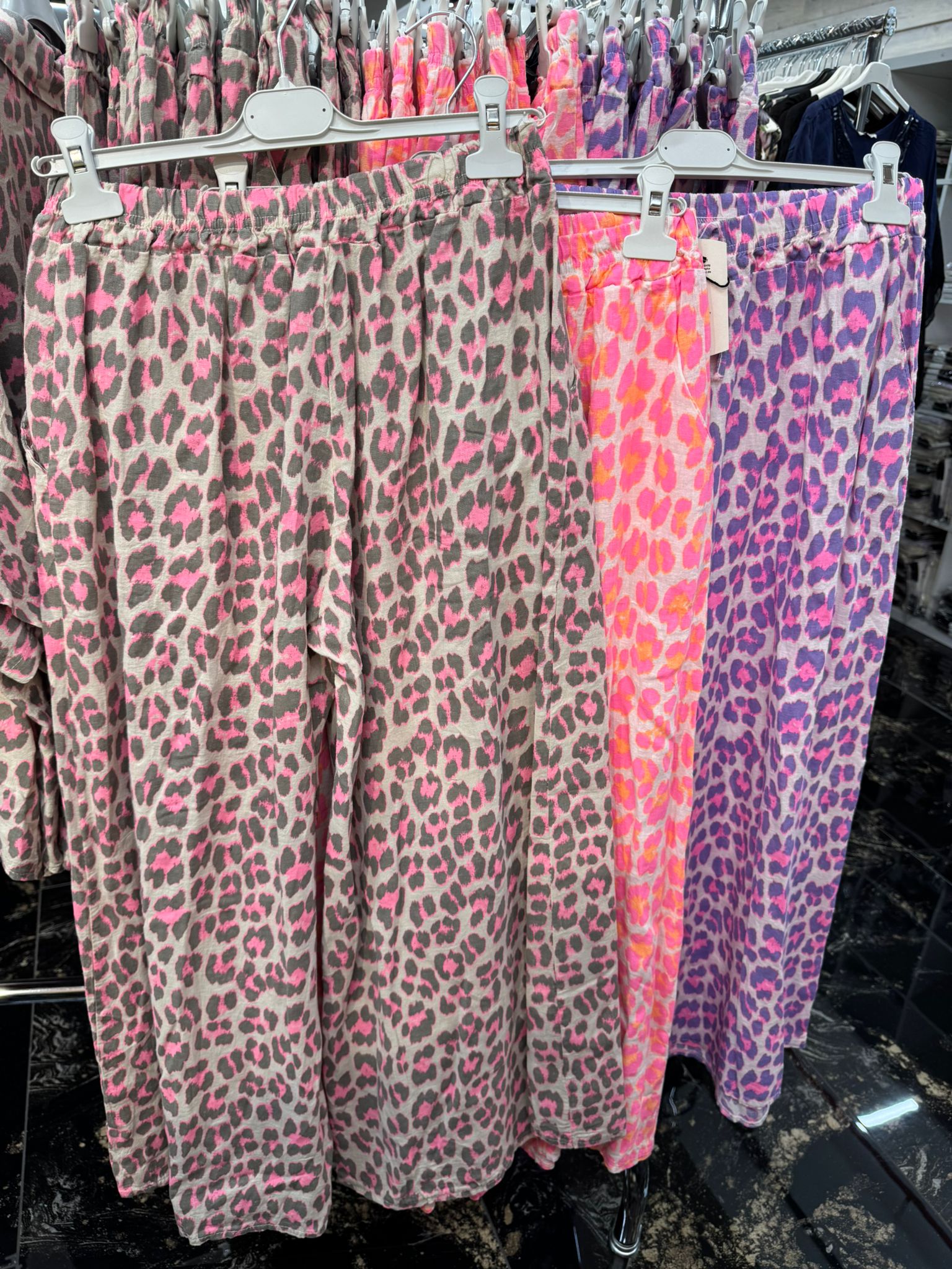 Leinen Leo Hose Nicole