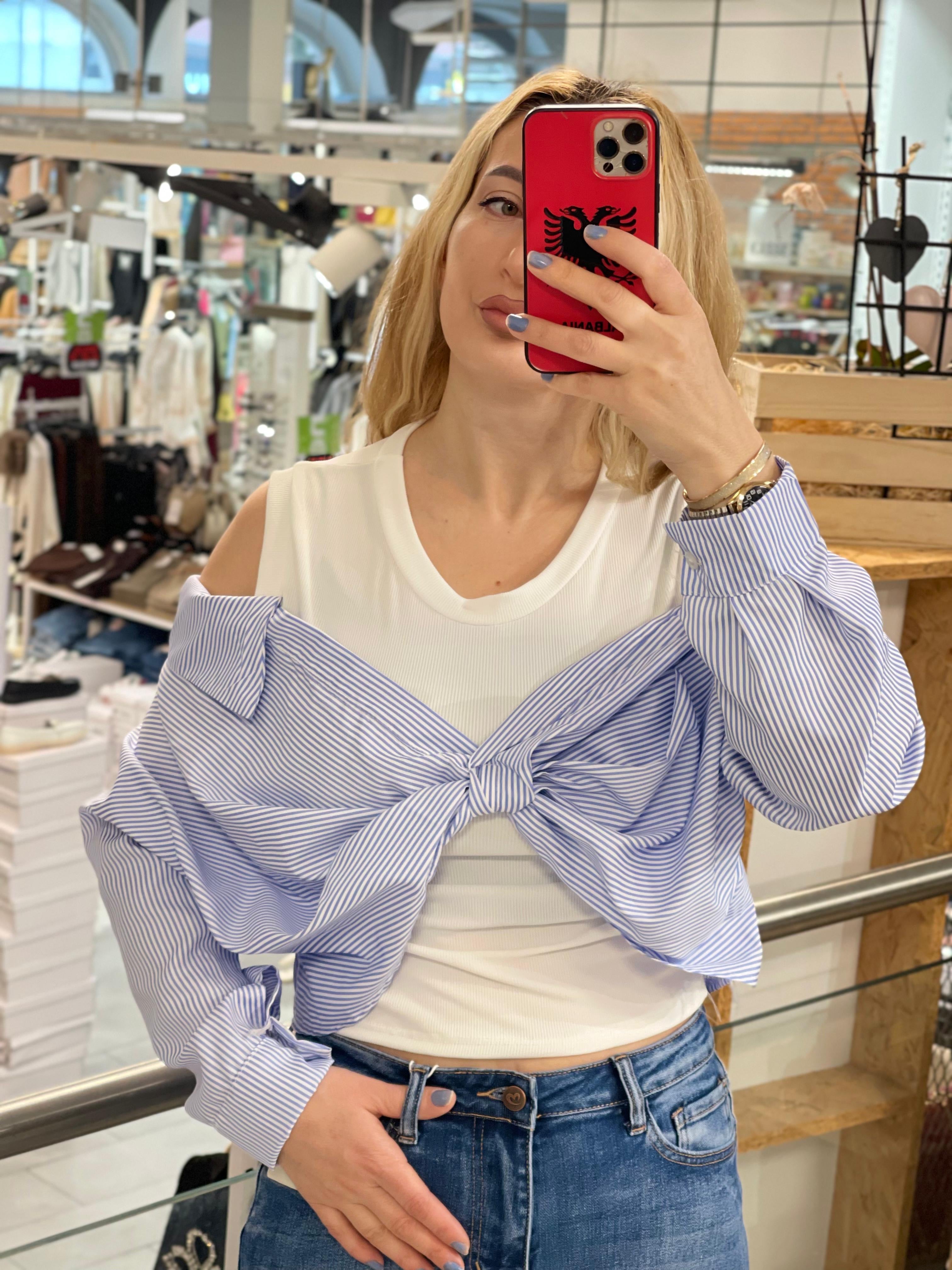Bow-Front Off-Shoulder Linda