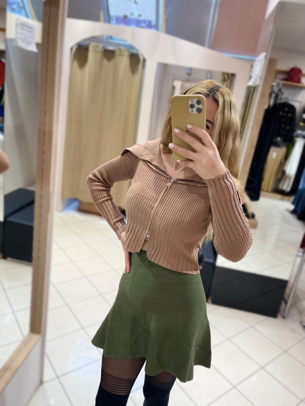 CARDIGAN SCHULTERFREI