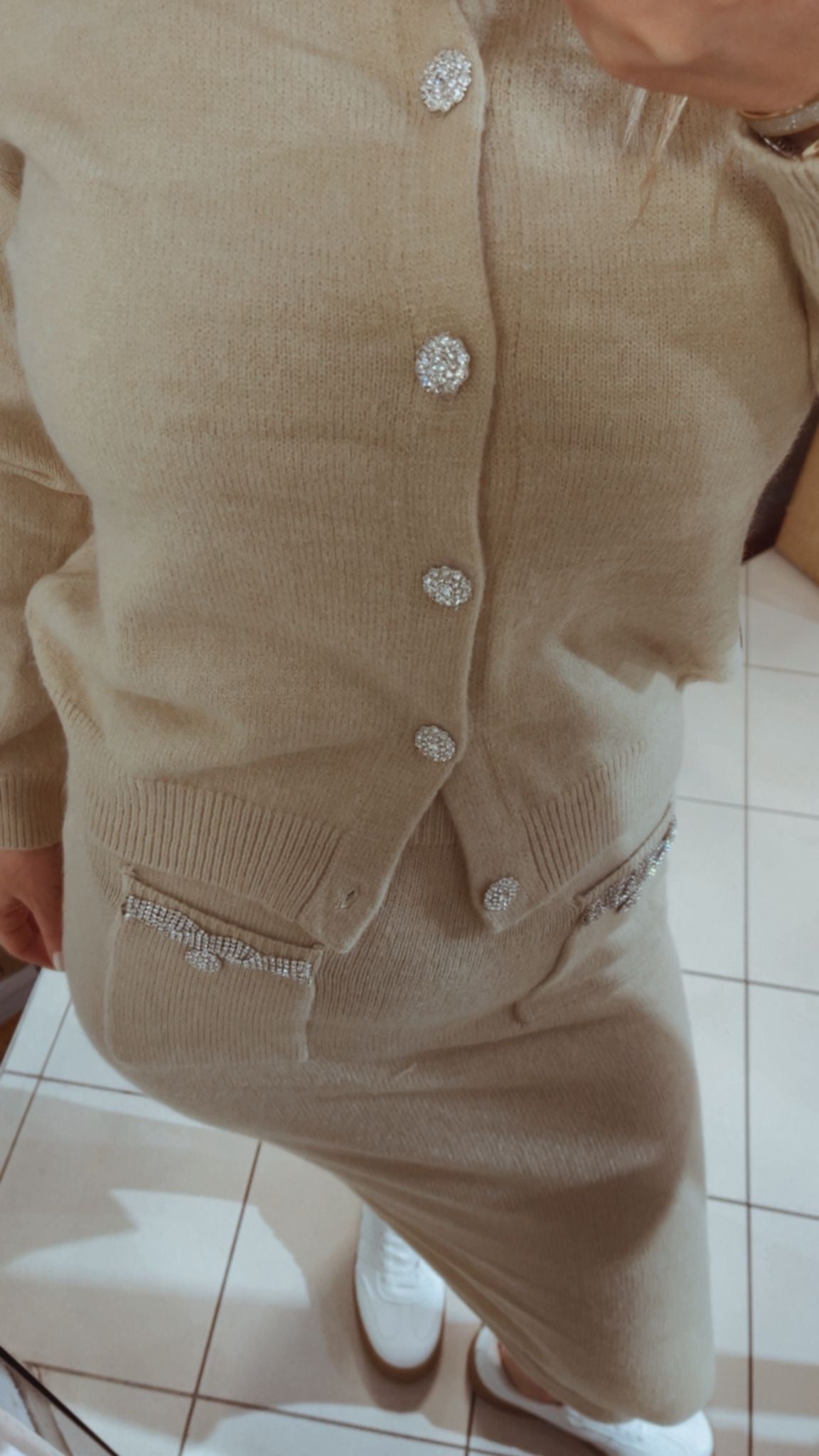 ZWEITEILER FEINSTRICK SET