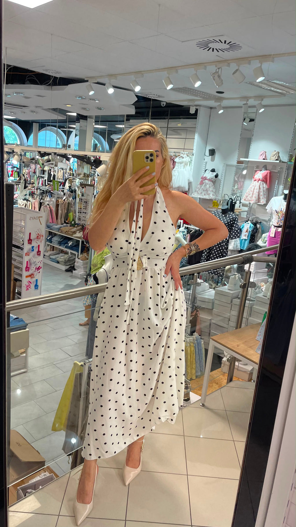 Pünktchen Kleid Vanessa