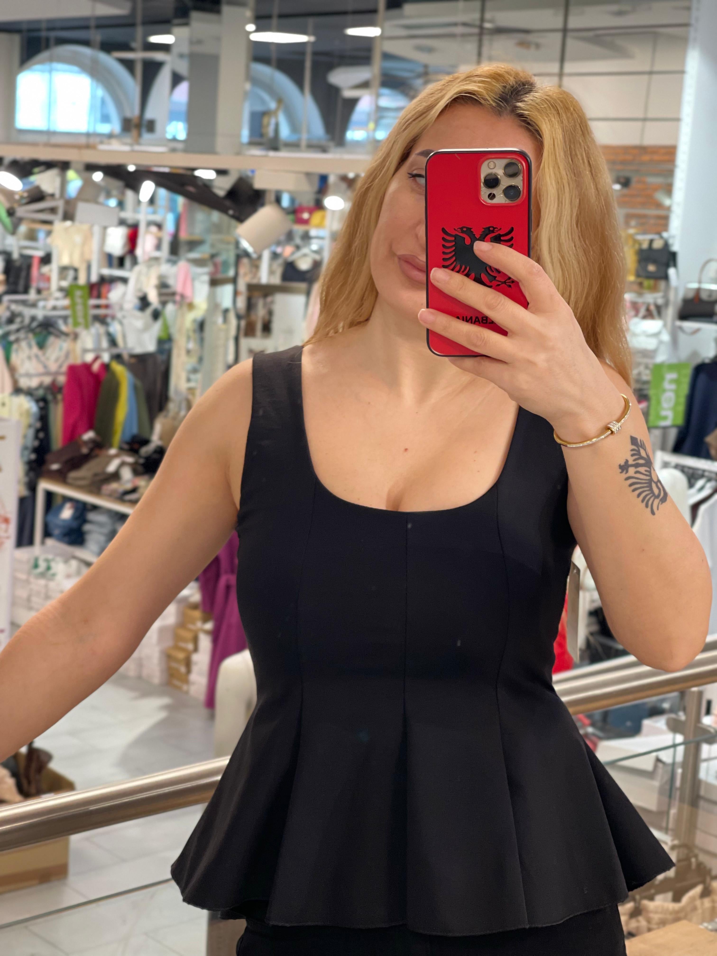 Peplum-Top Lojan