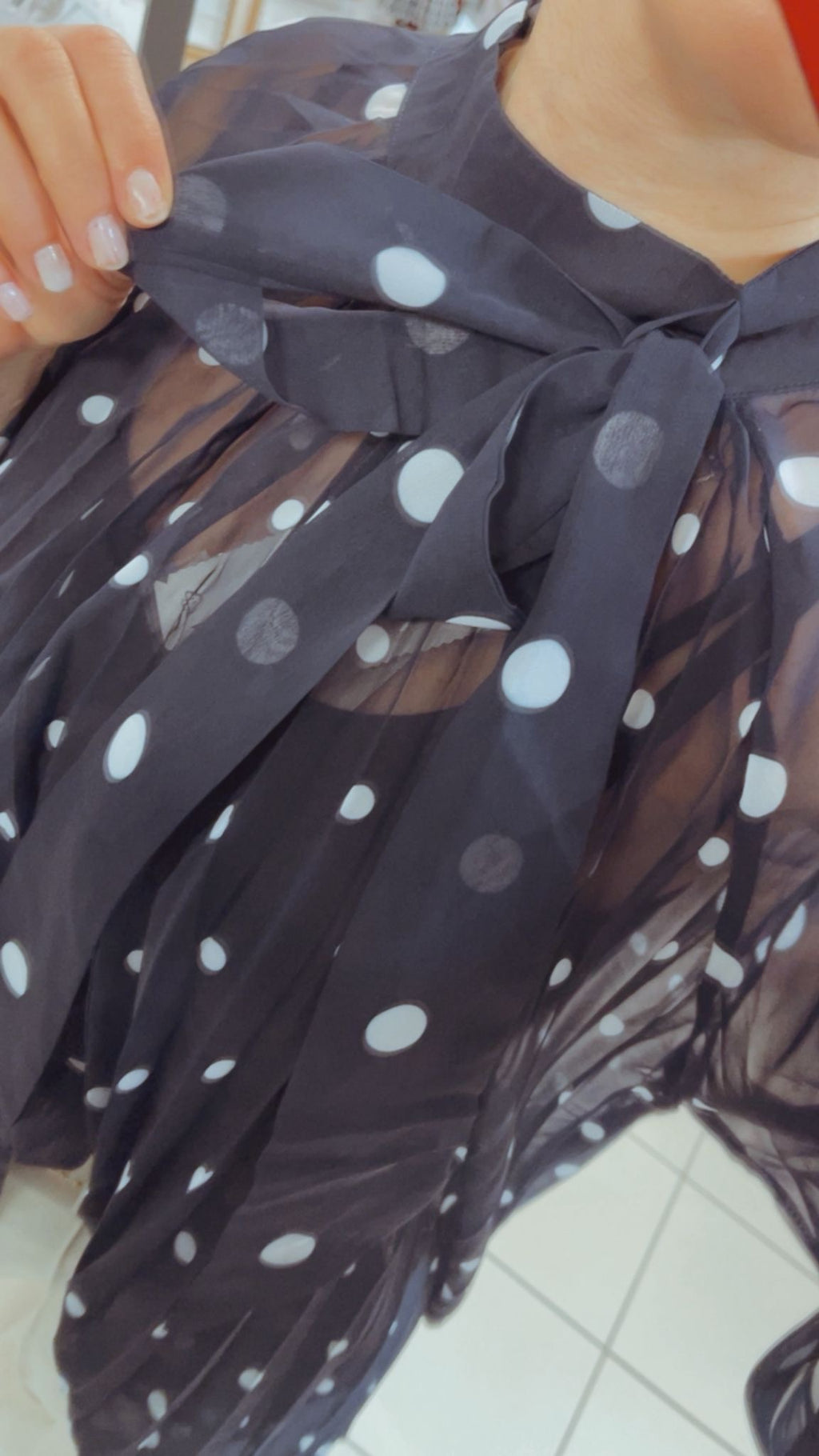 PÜNKTCHEN BLUSE TAMARA