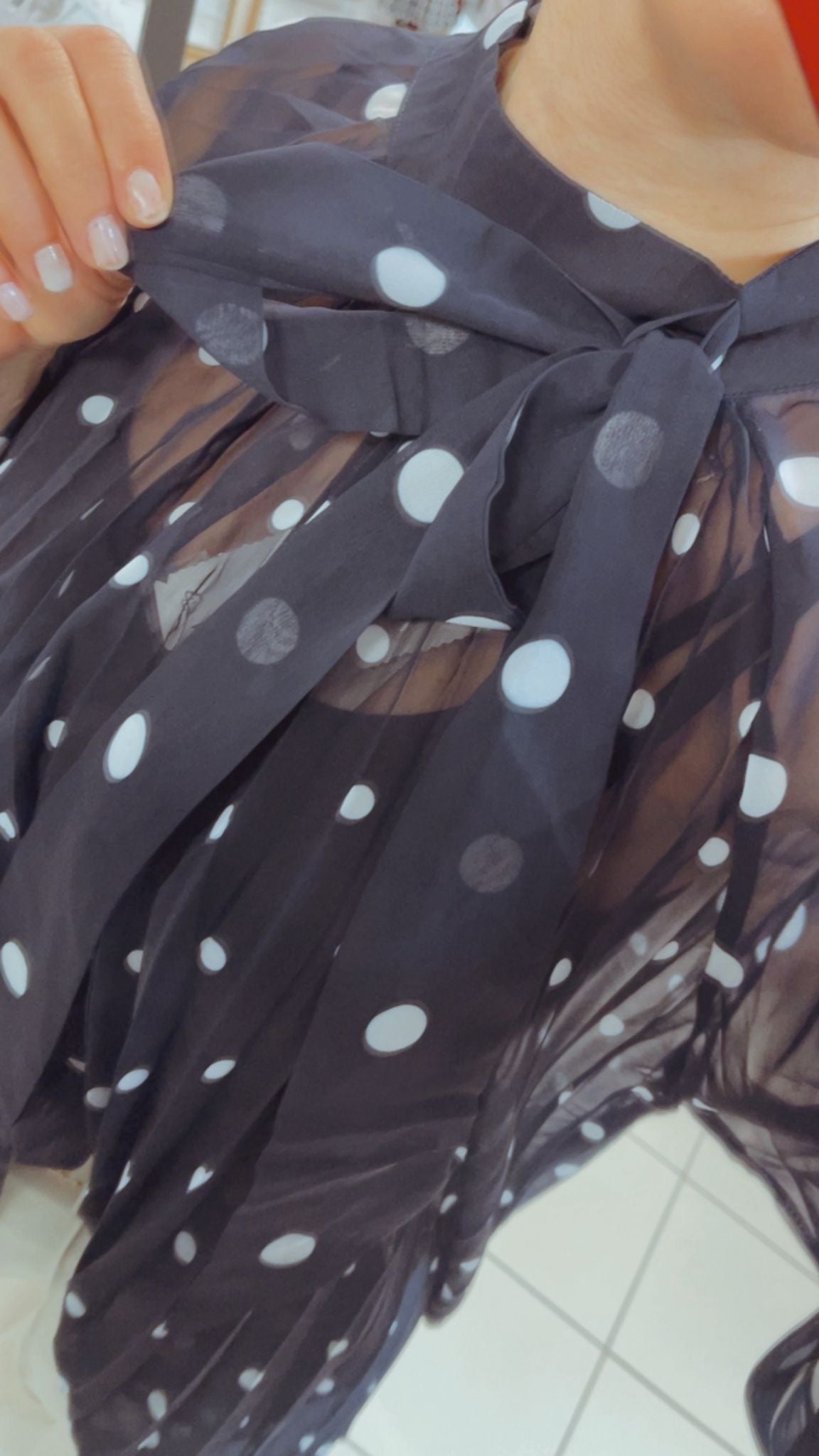 PÜNKTCHEN BLUSE TAMARA