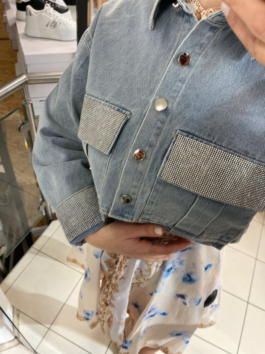 JEANSJACKE INA
