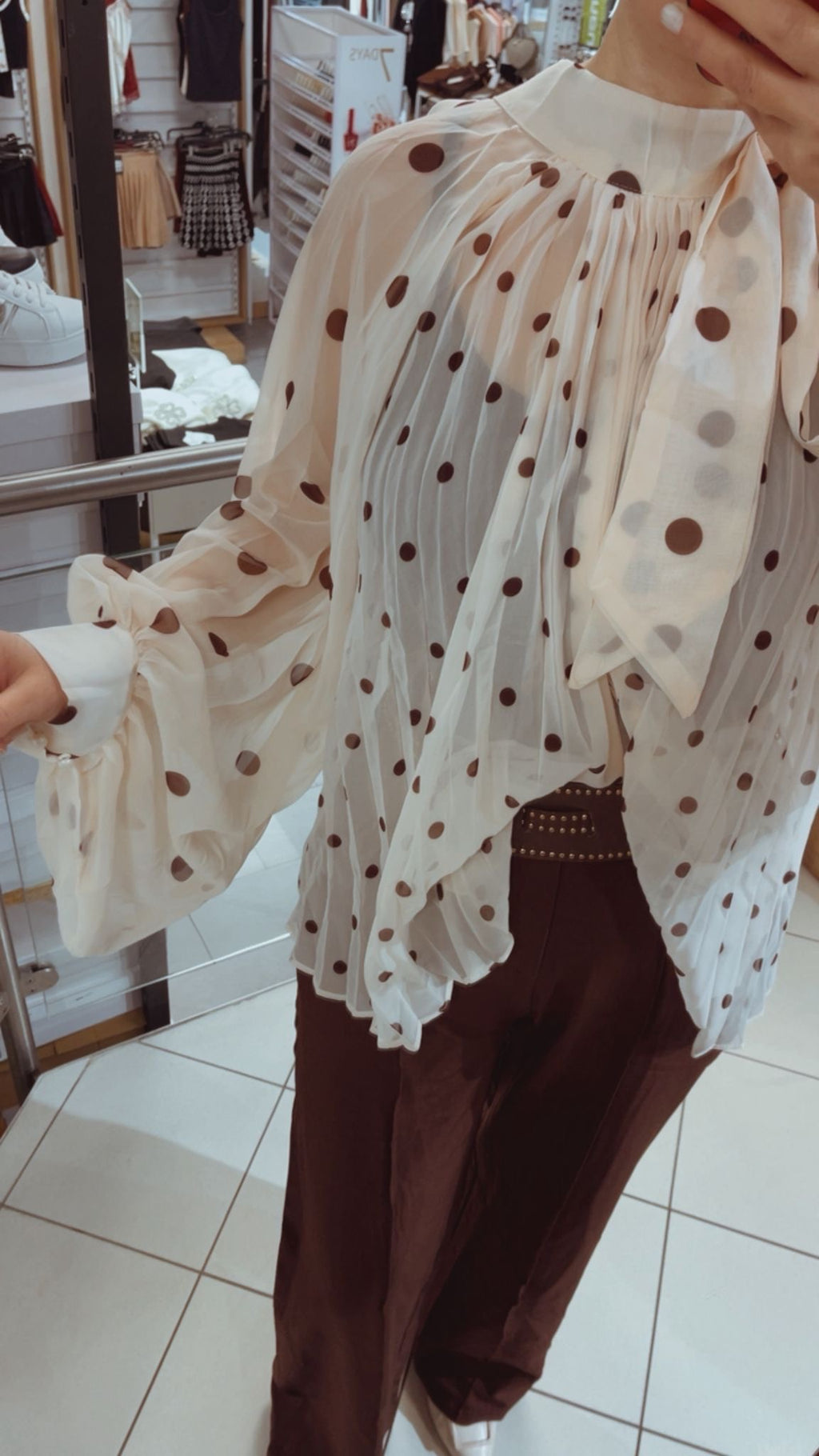 PÜNKTCHEN BLUSE TAMARA