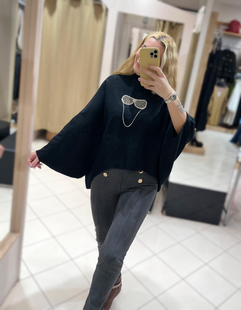 PULLOVER RAGLAN ÄRMEL