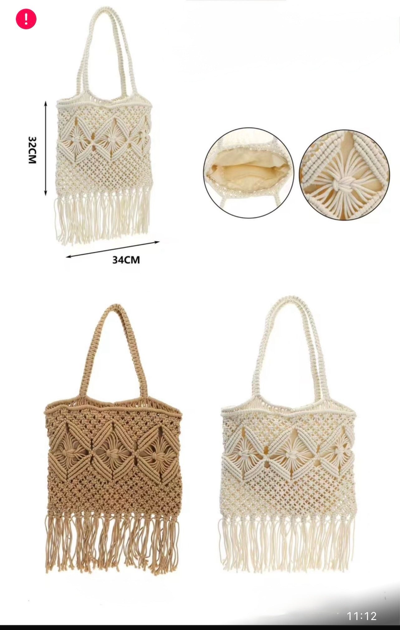 Hand Made Häckeltasche