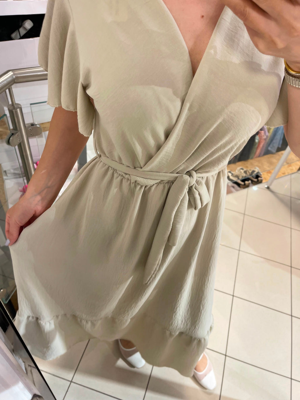 Maxi Volante Kleid Gabriela