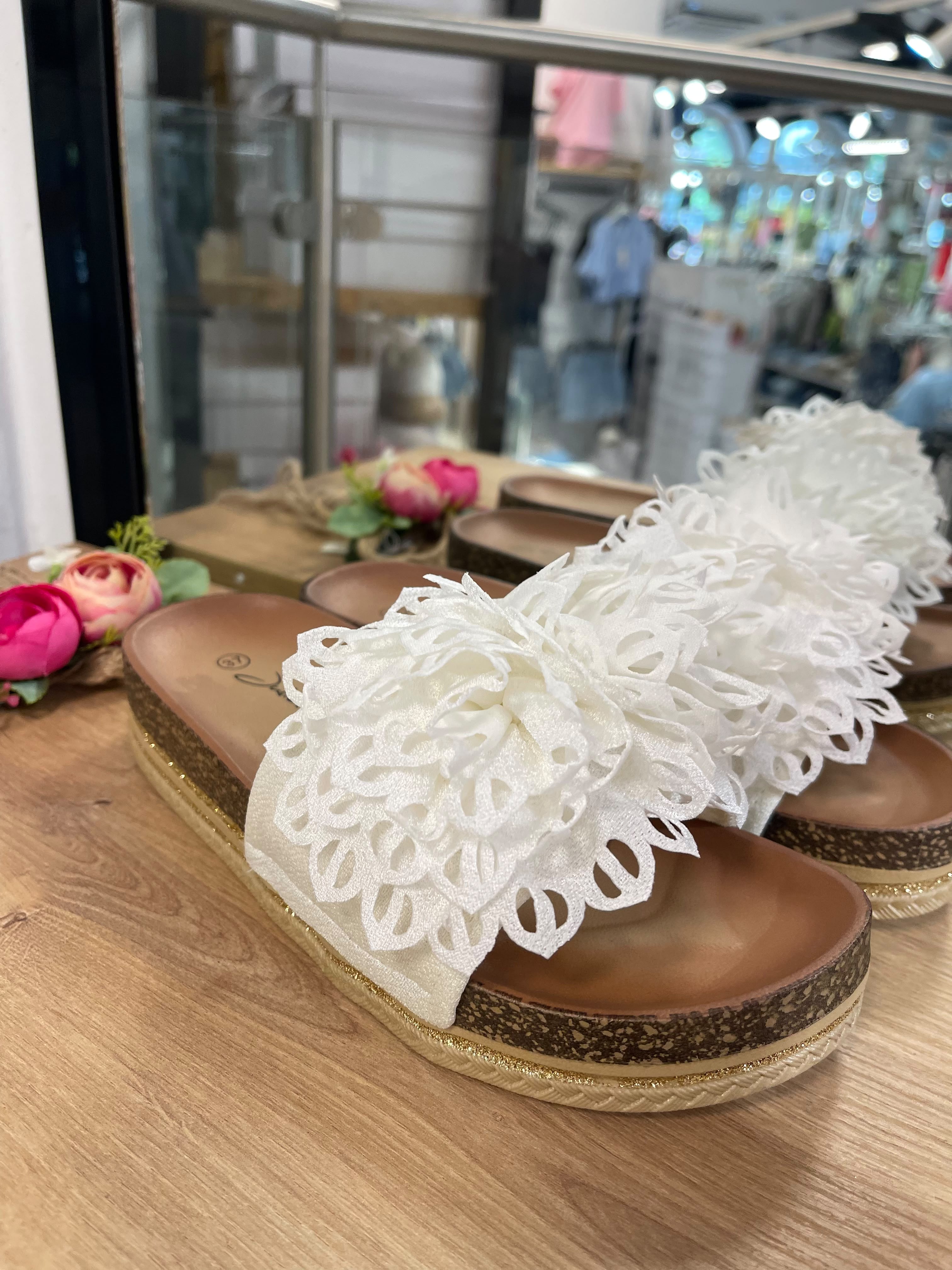 Blumen Sandalen