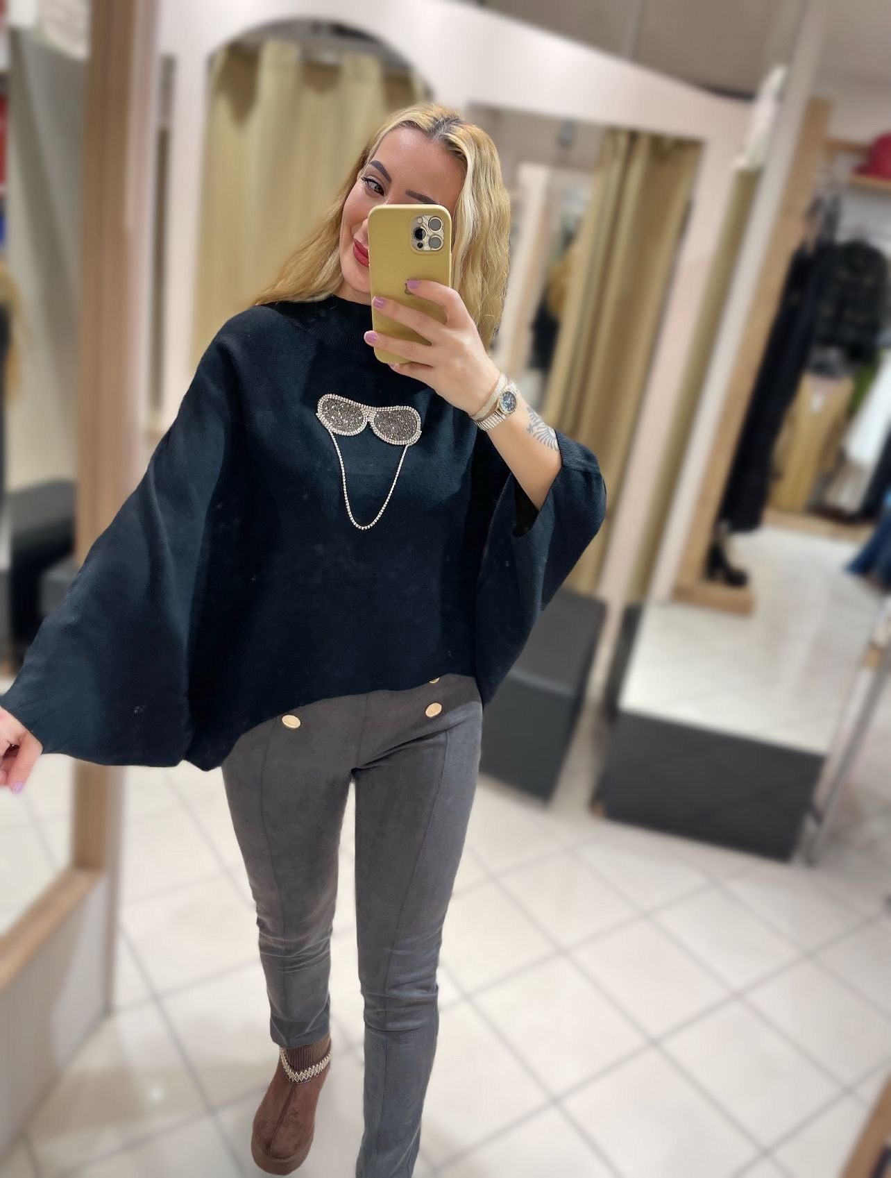 PULLOVER RAGLAN ÄRMEL