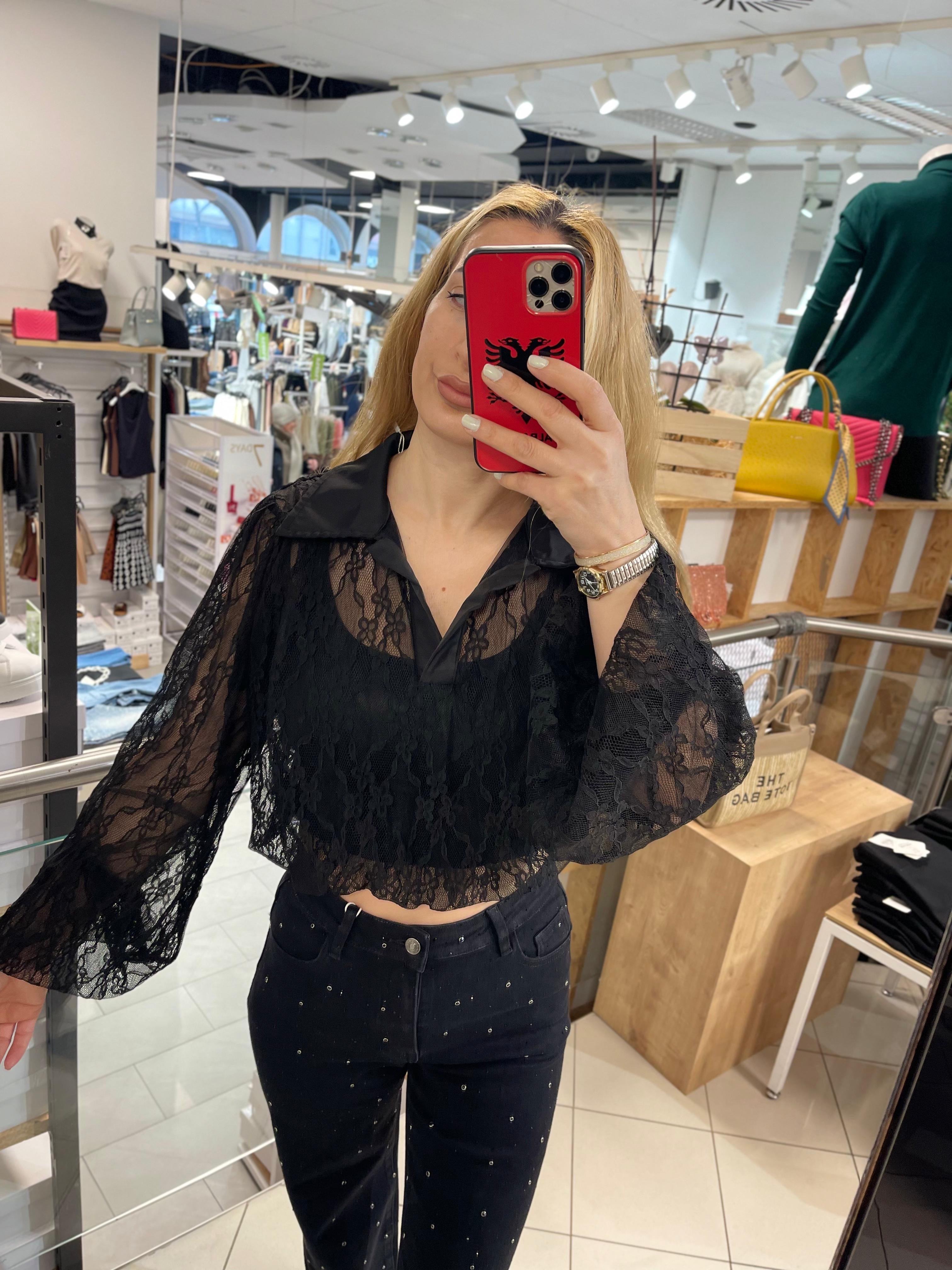 Spitzen Bluse Jenny