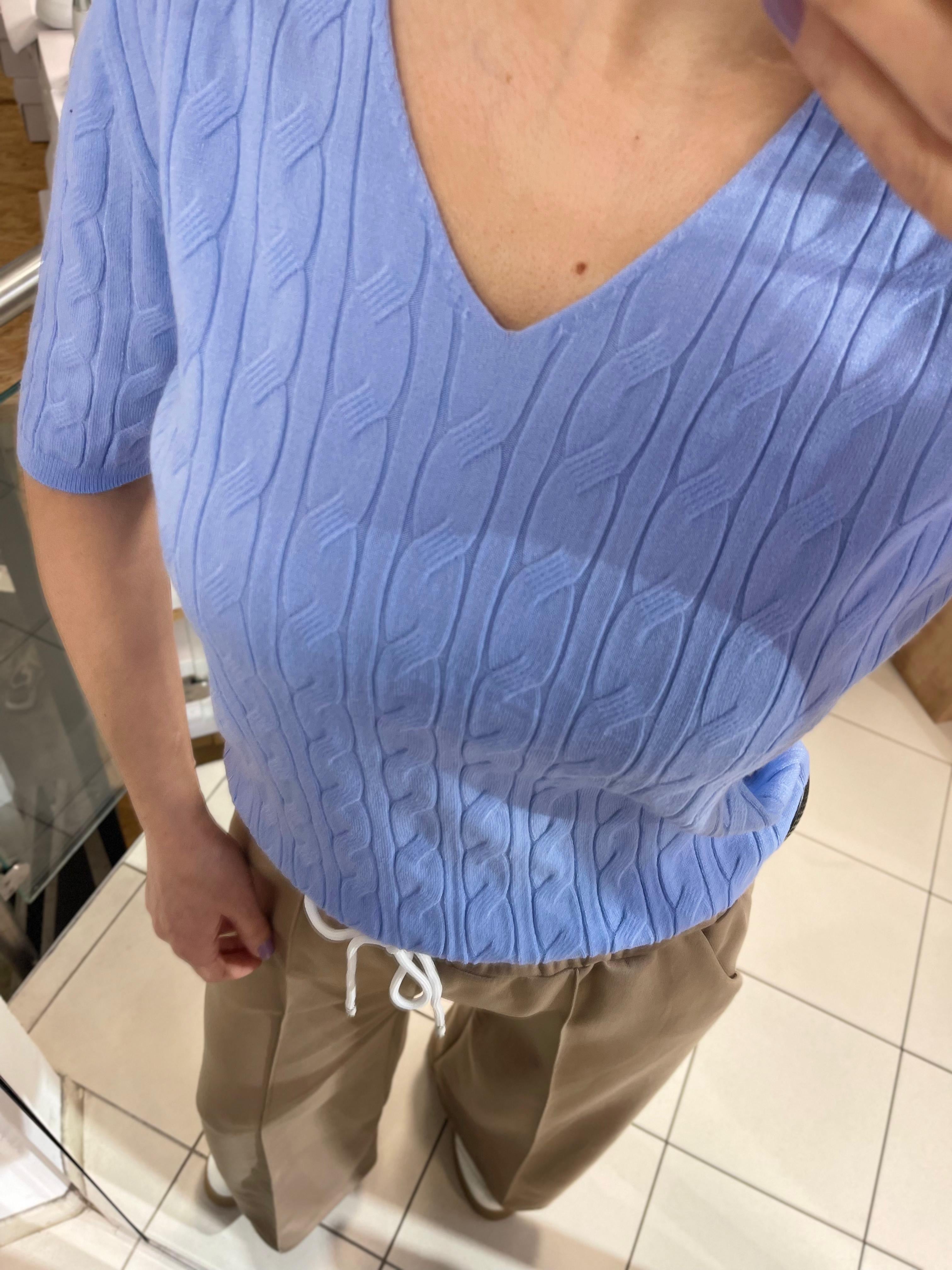 HALBARM ZOPFSTRICK SHIRT
