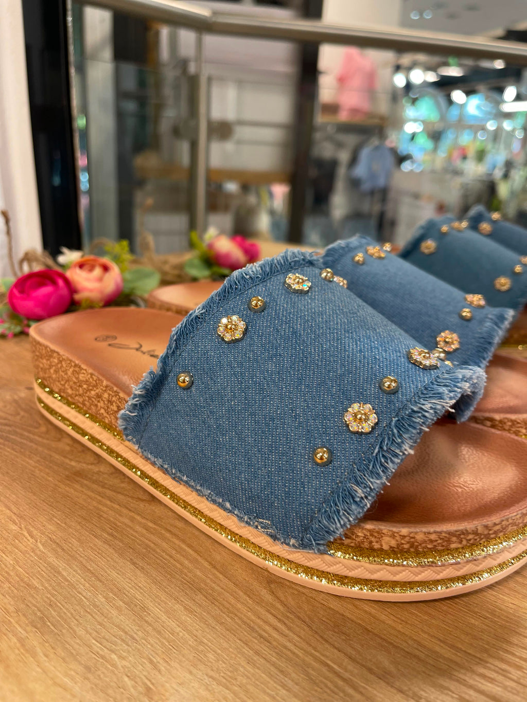 Jeans Sandalen