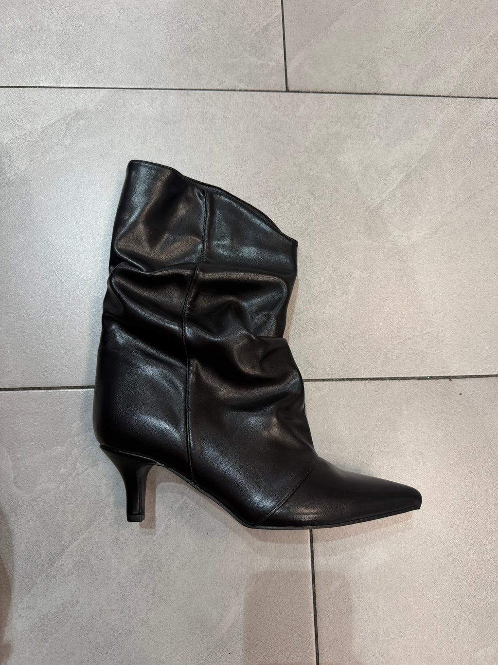 Damen Raffstiefel Slouchy