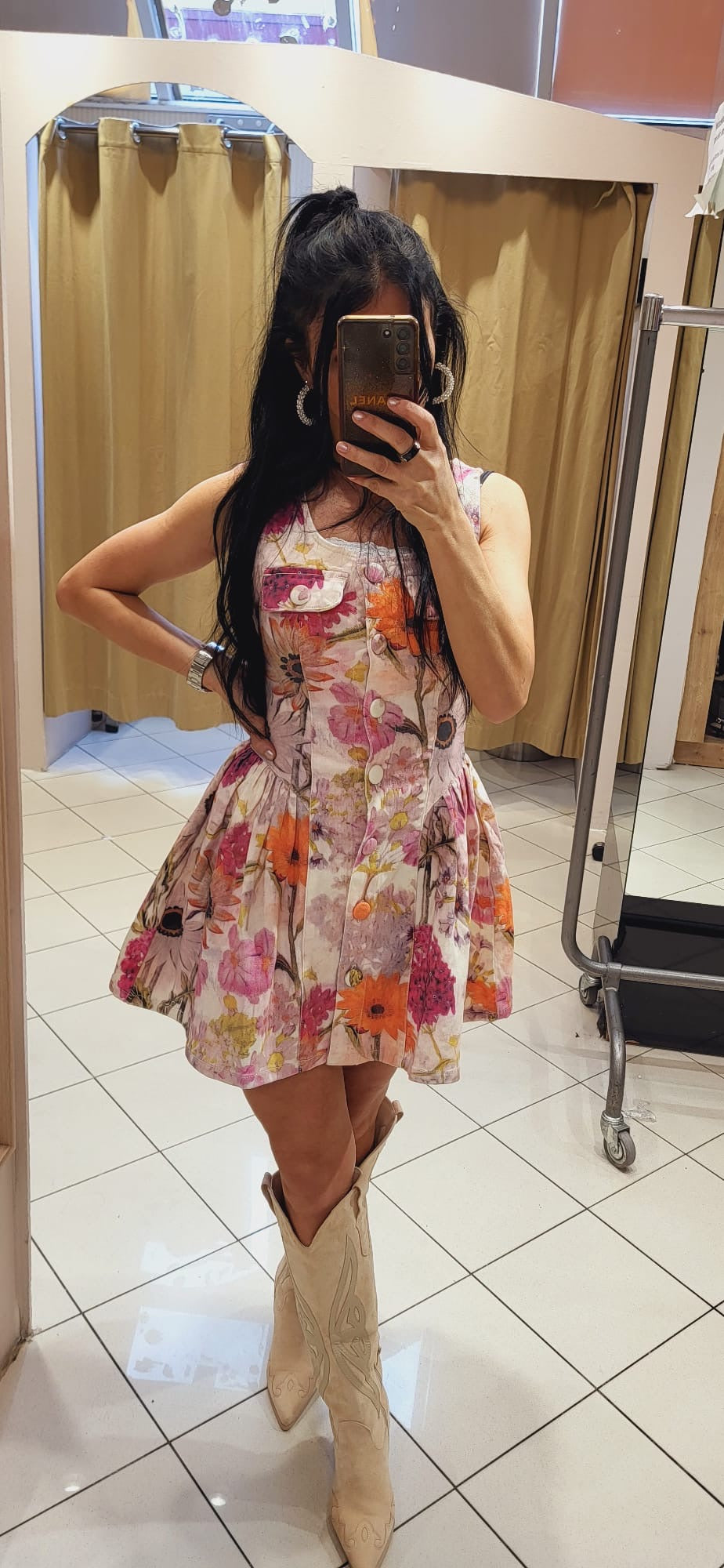 Vintage Daisy Kleid