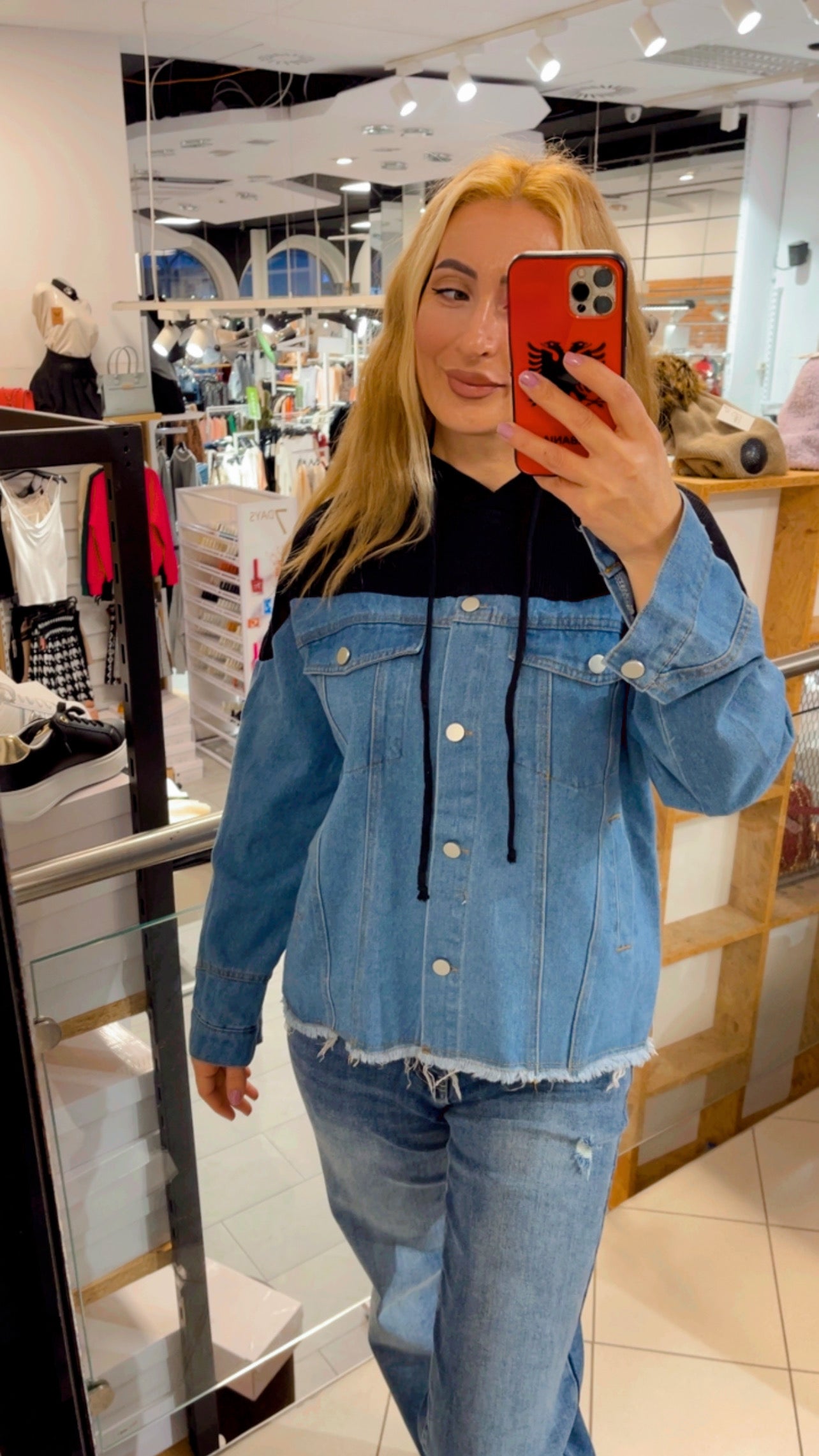 JEANSPULLOVER SASKIA