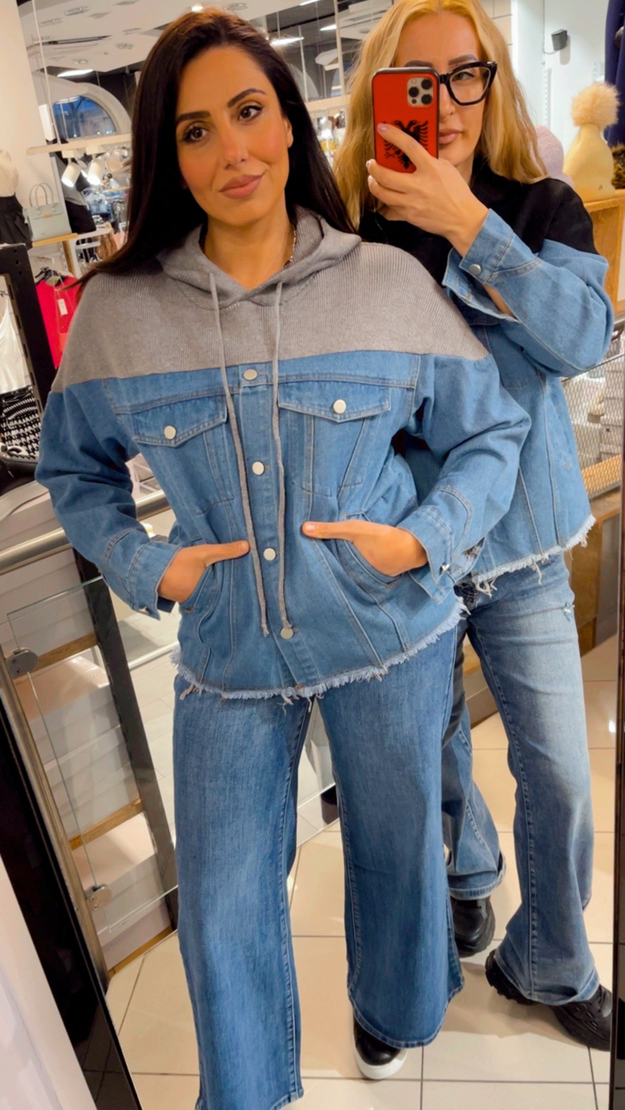 JEANSPULLOVER SASKIA