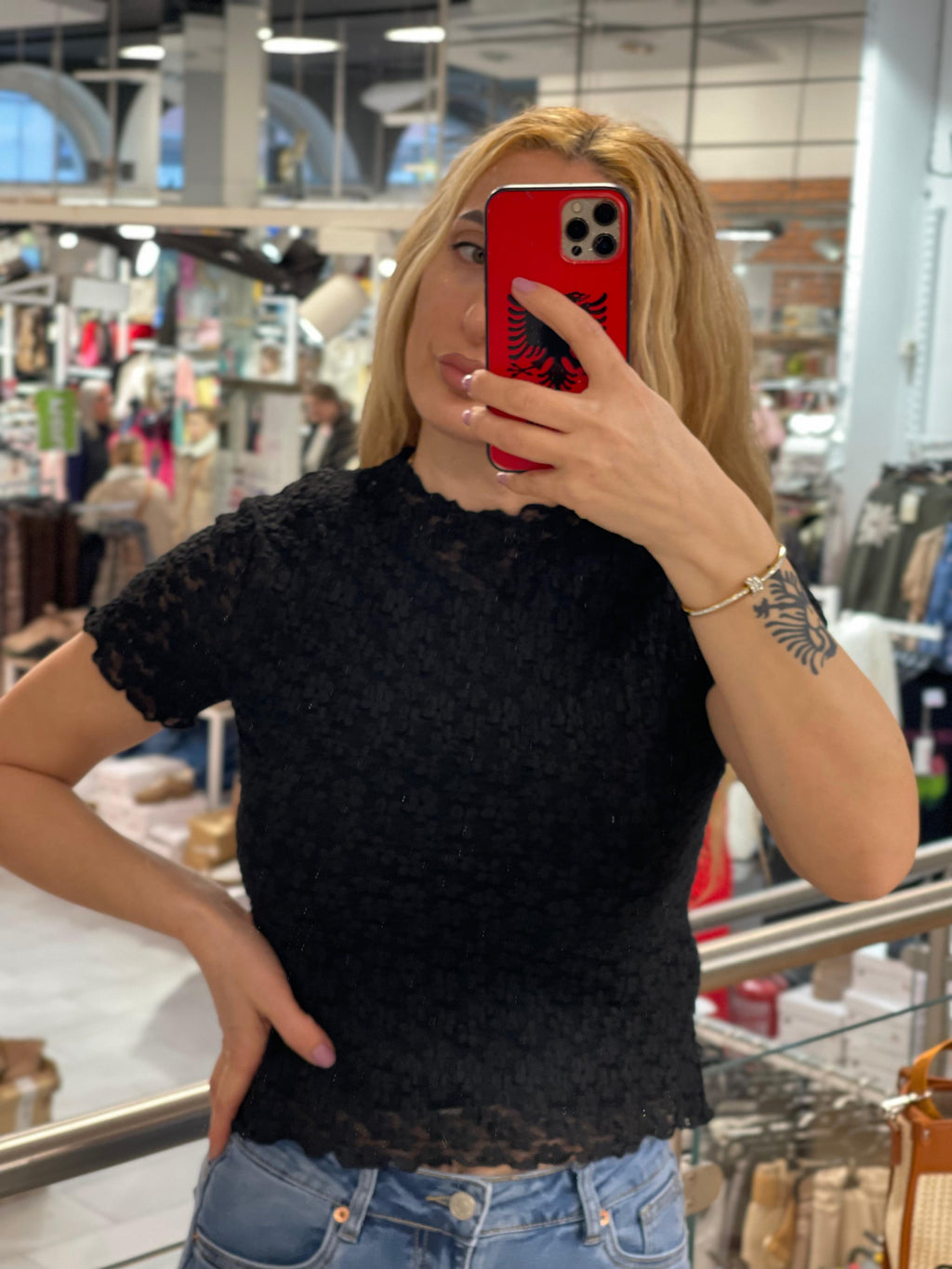Spitzen Shirt Eva