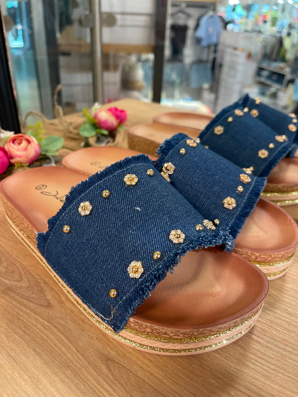 Jeans Sandalen