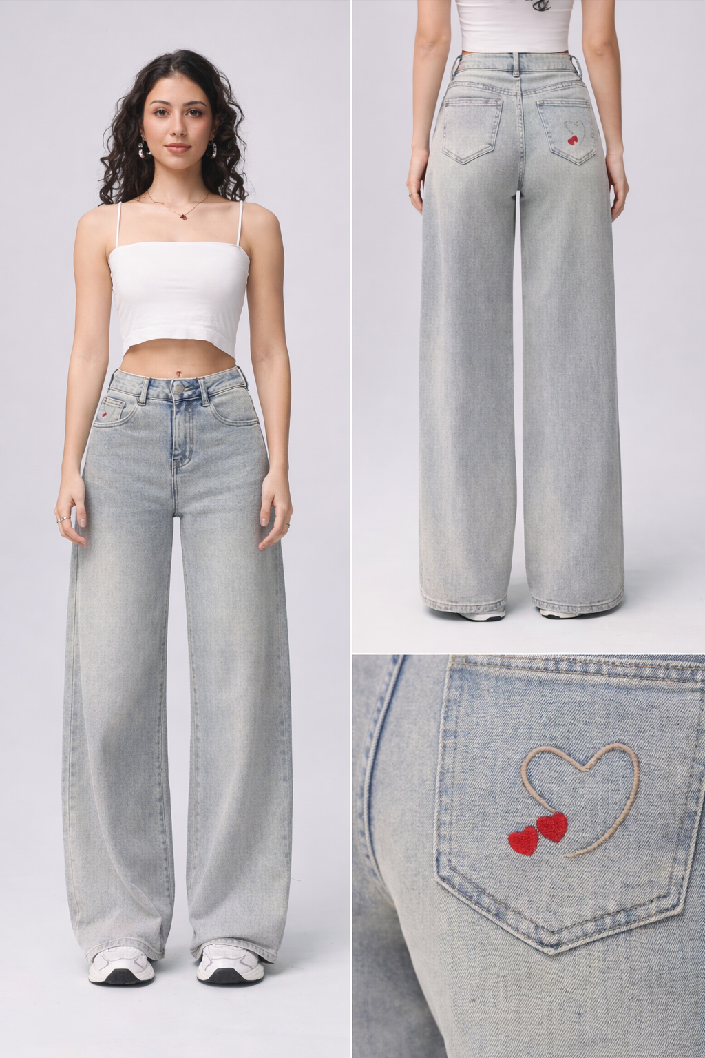 WIDE LEG JEANS JANINE