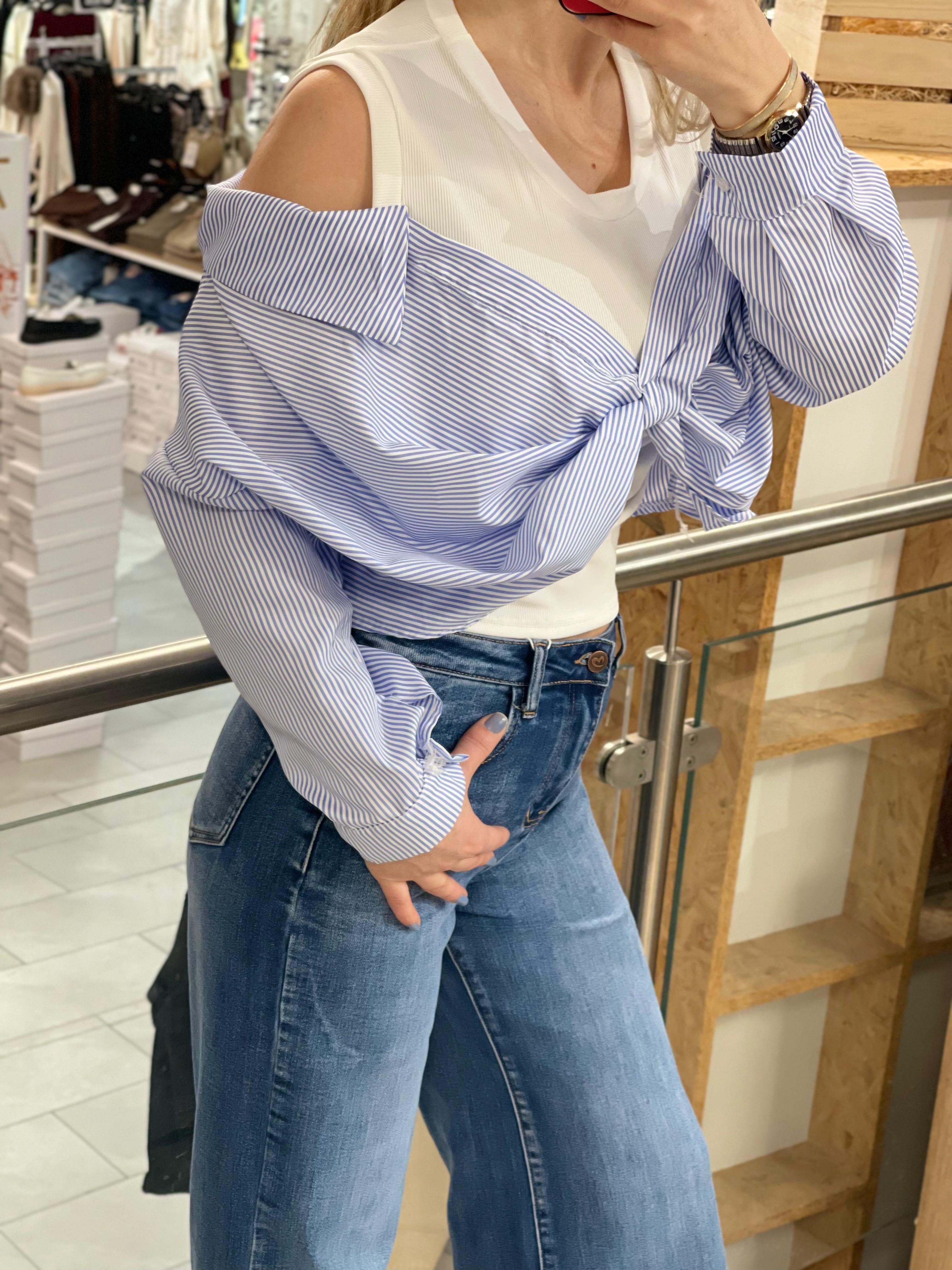Bow-Front Off-Shoulder Linda