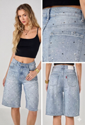 Strass-Bermudas
