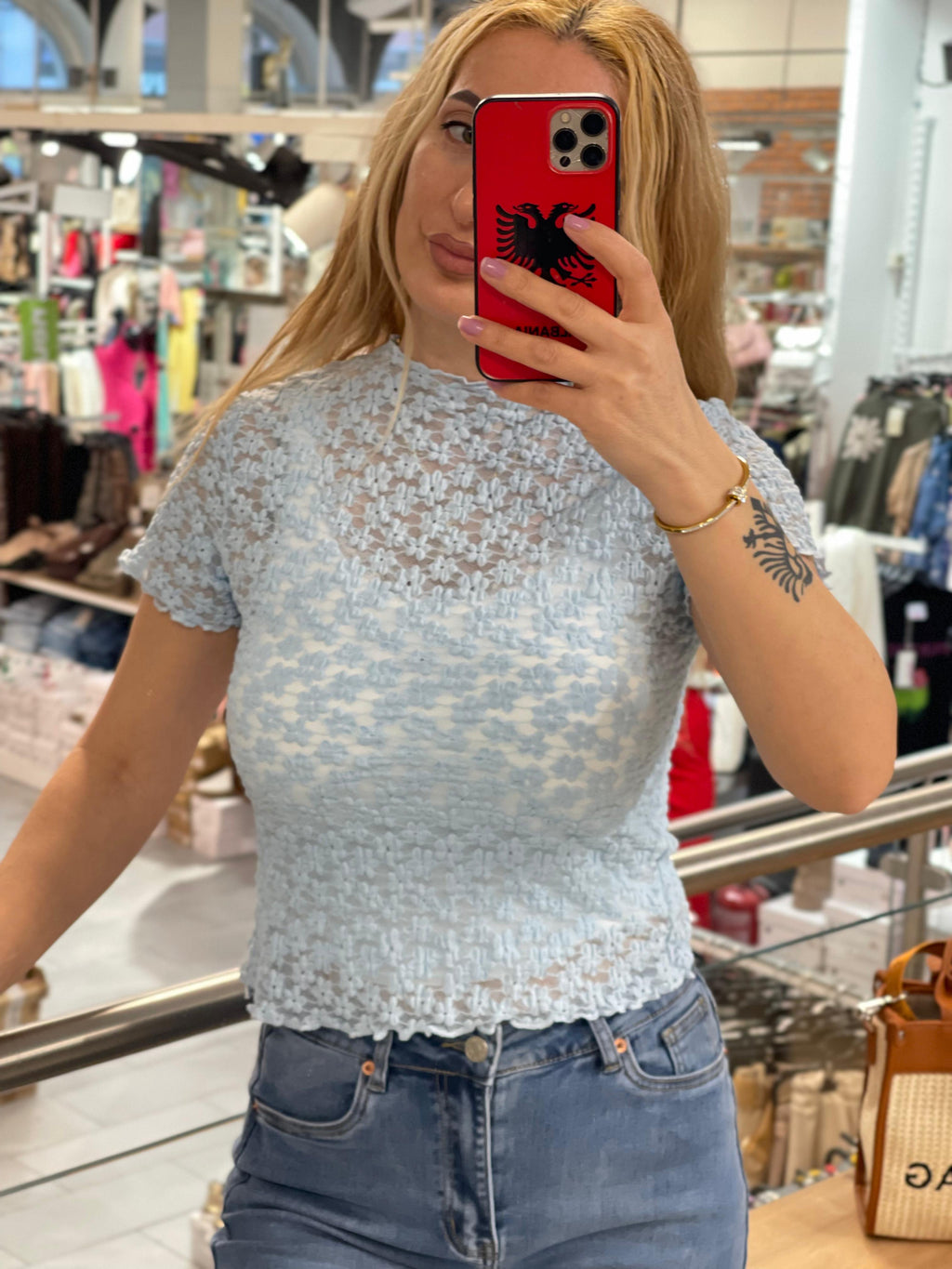 Spitzen Shirt Eva