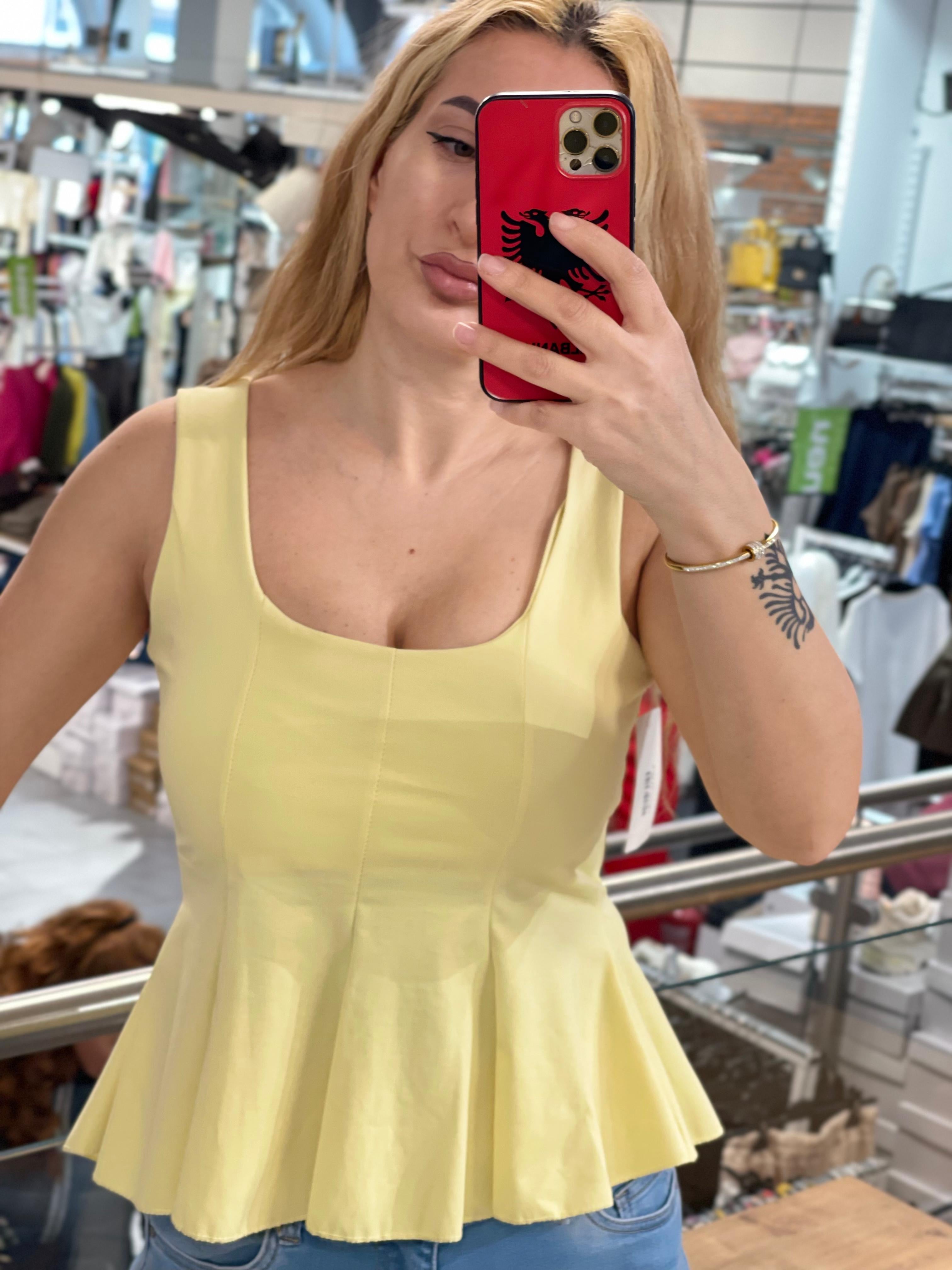 Peplum-Top Lojan