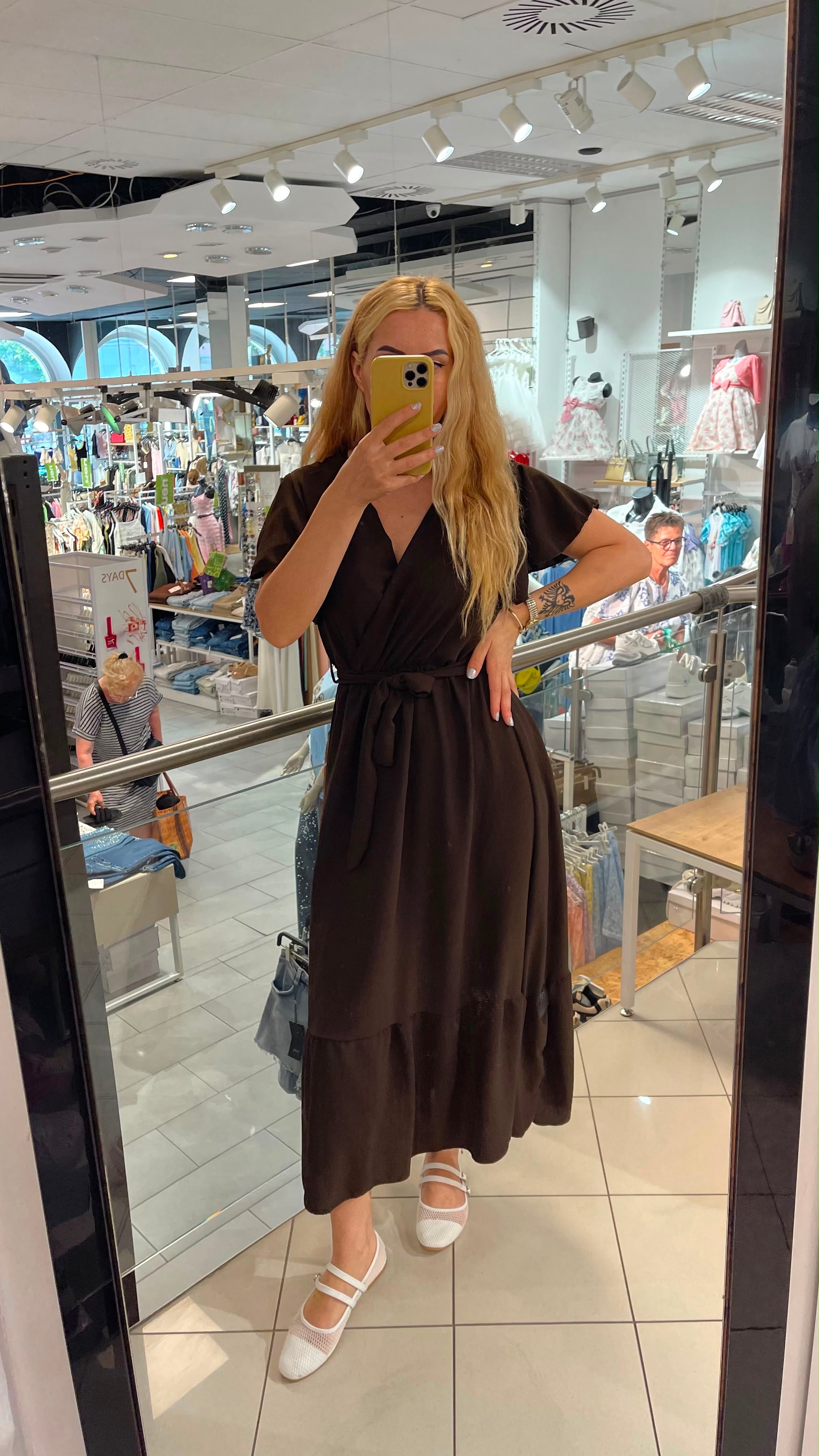 Maxi Volante Kleid Gabriela