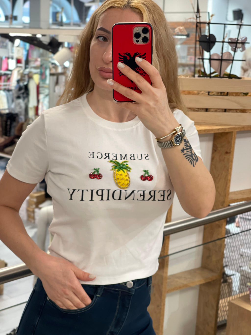 T Shirt Ananas