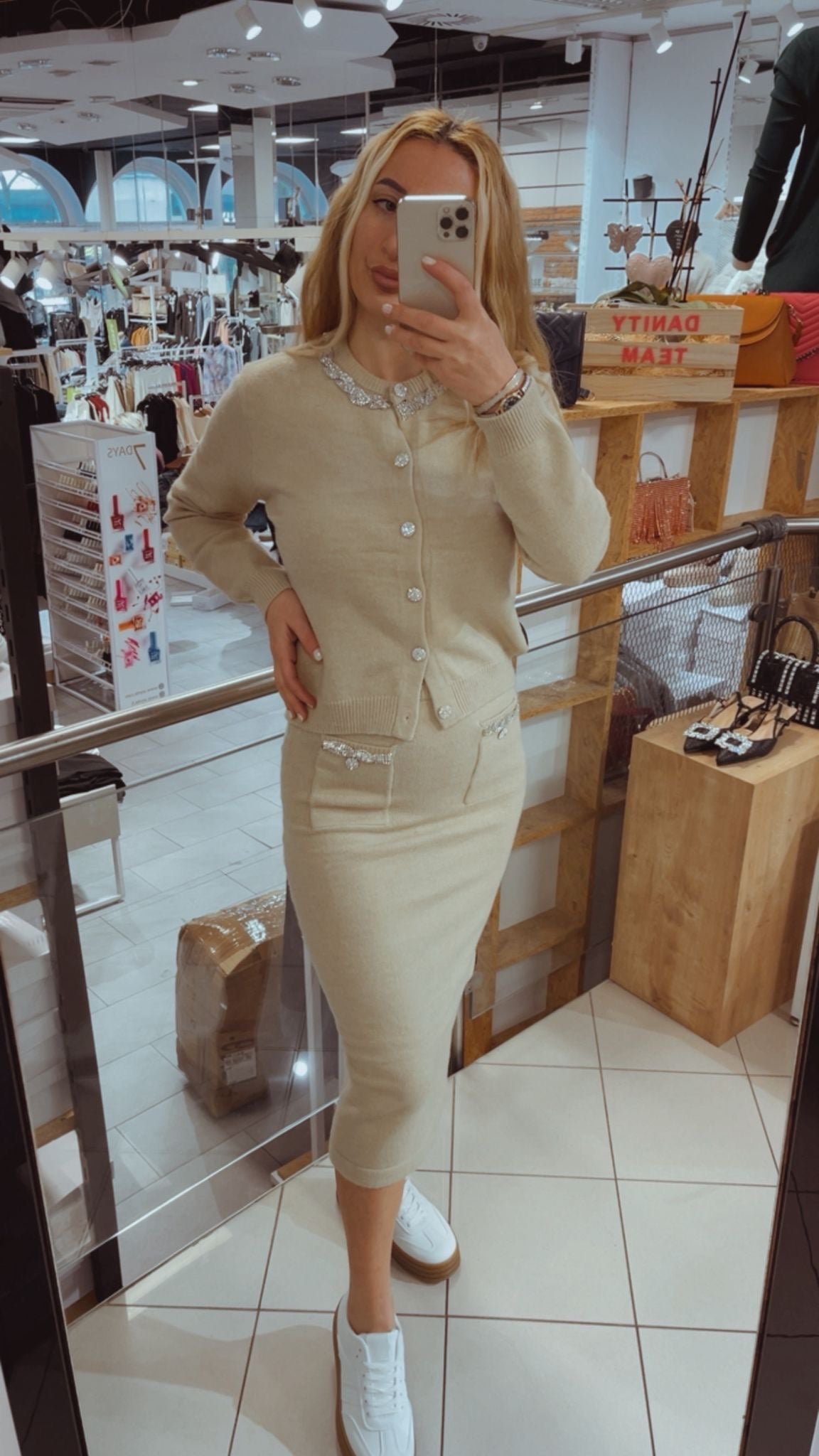 ZWEITEILER FEINSTRICK SET