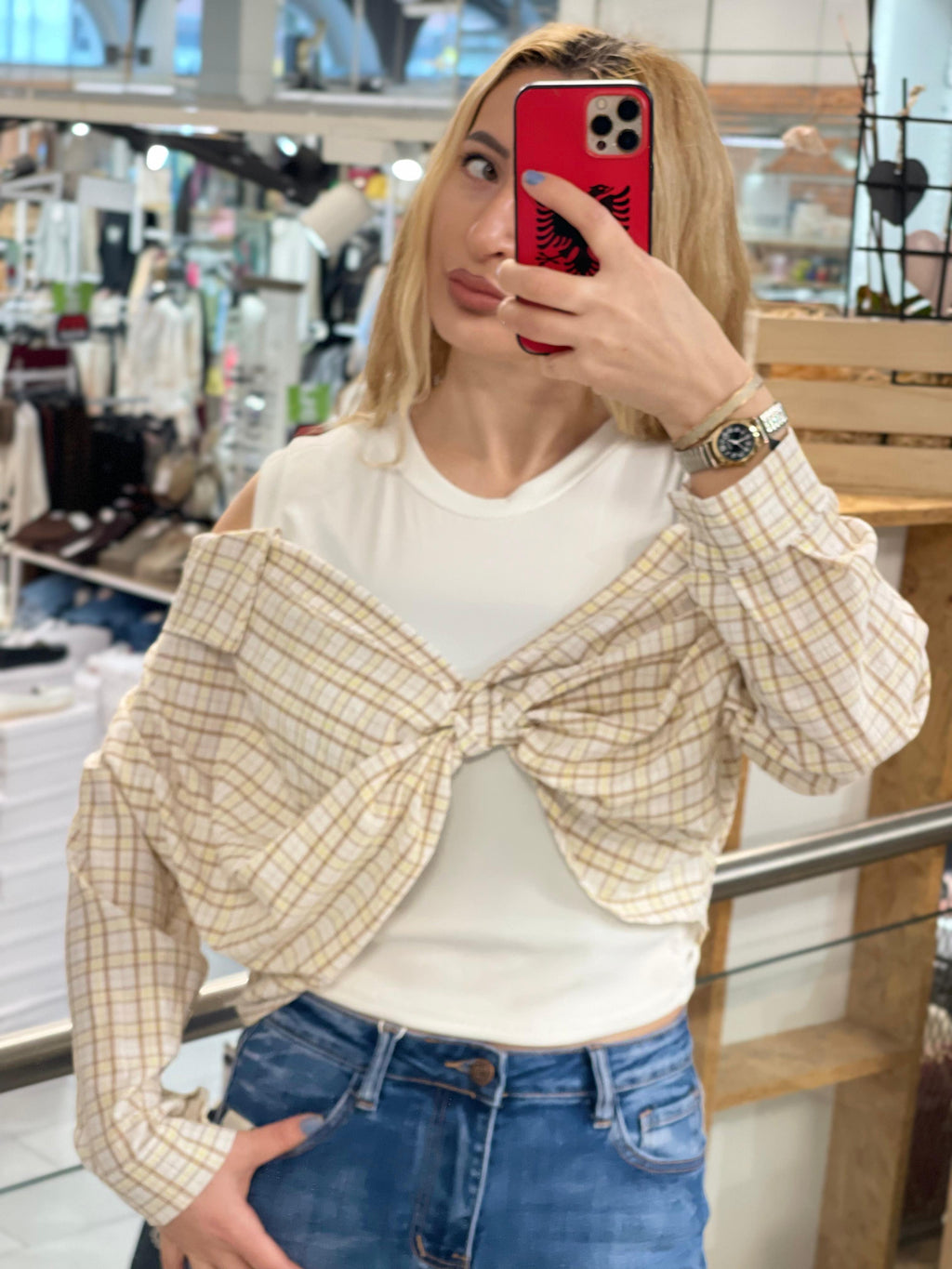Bow-Front Off-Shoulder Linda