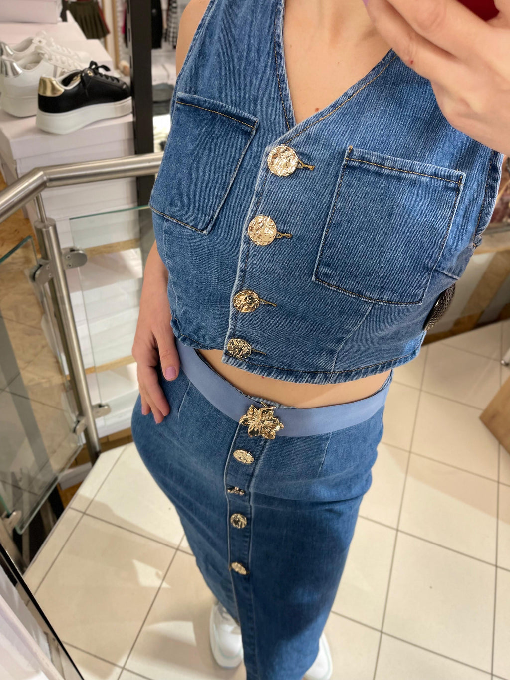 JEANS ZWEITEILER ELLA