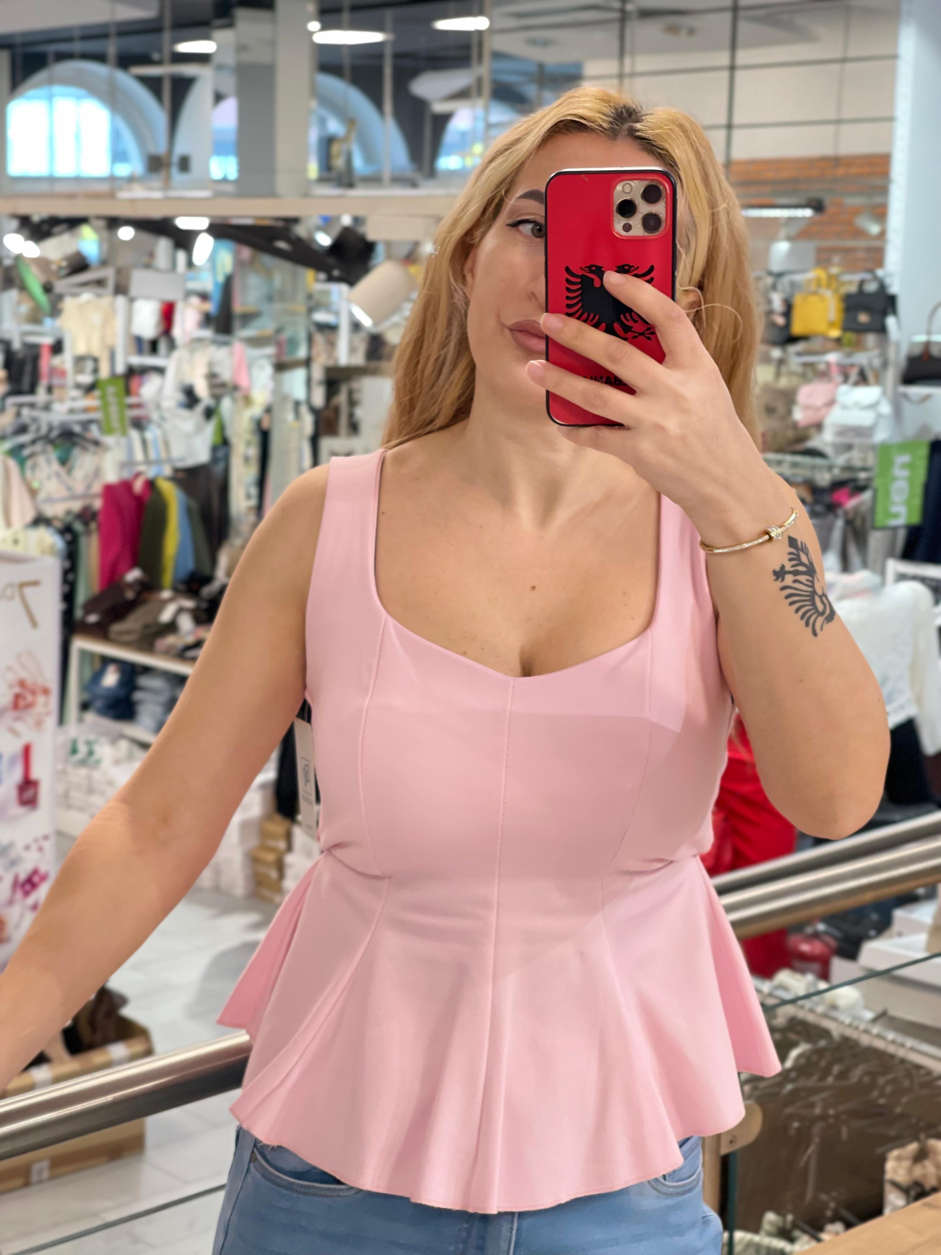 Peplum-Top Lojan