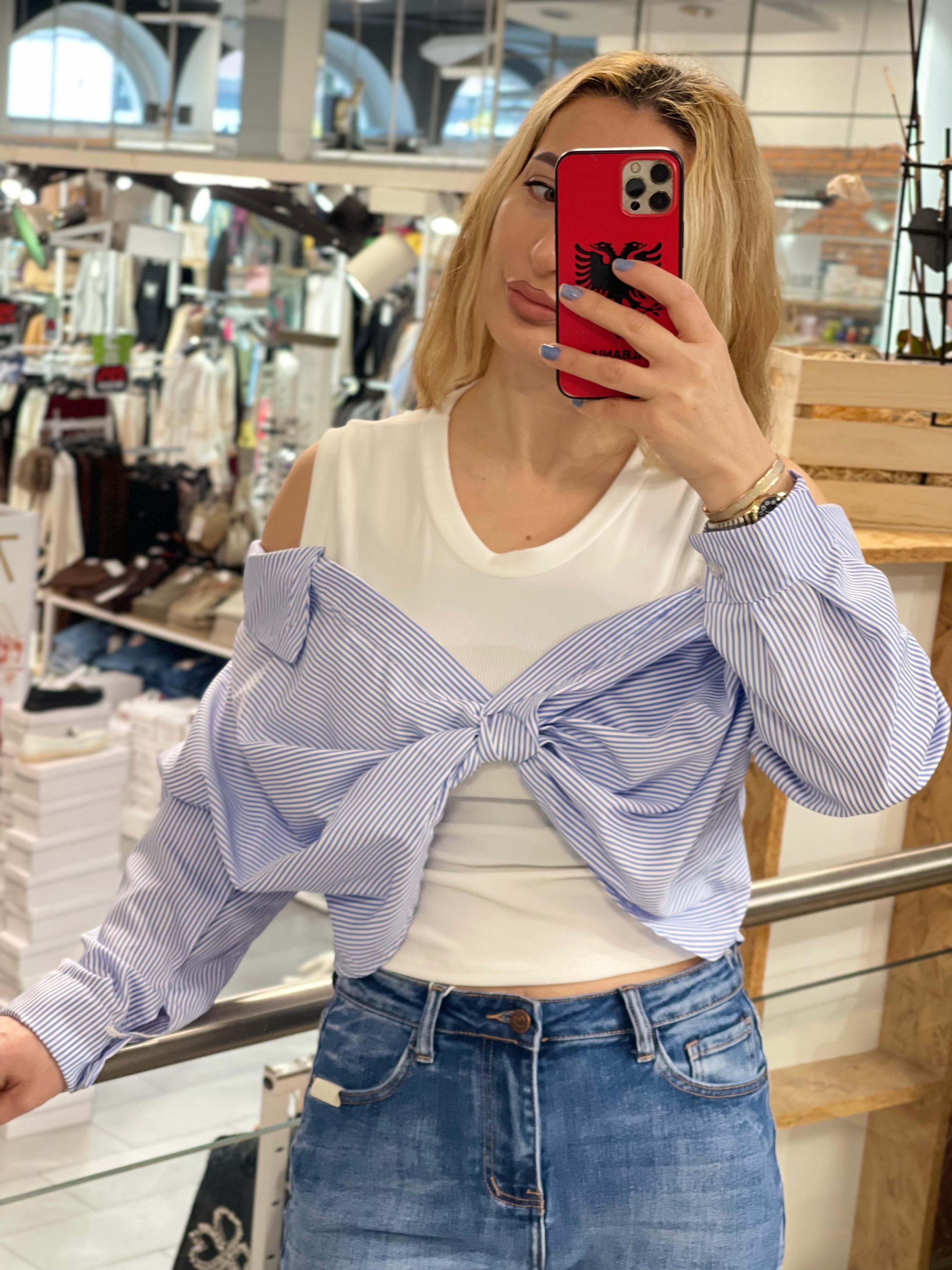 Bow-Front Off-Shoulder Linda