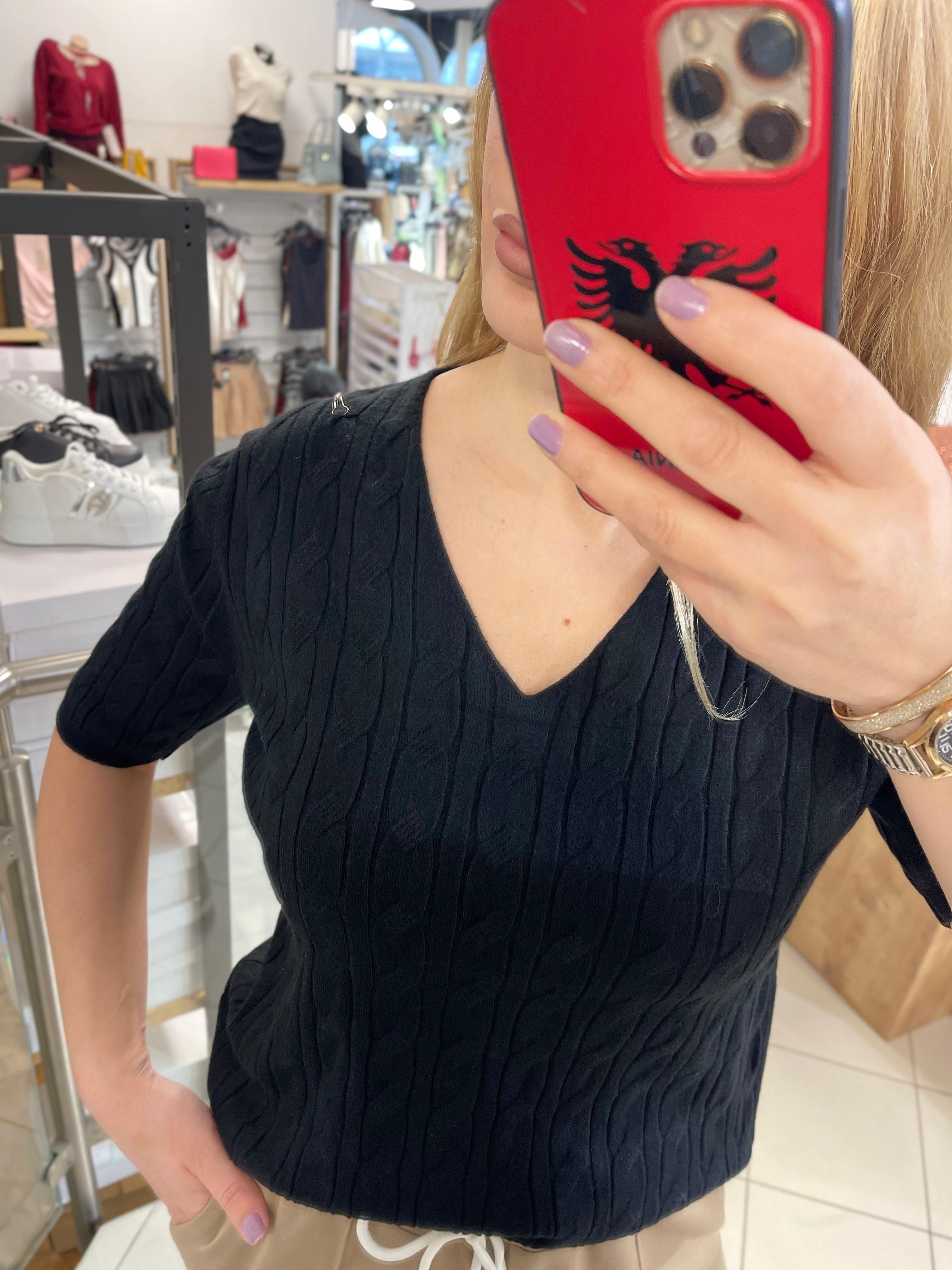 HALBARM ZOPFSTRICK SHIRT