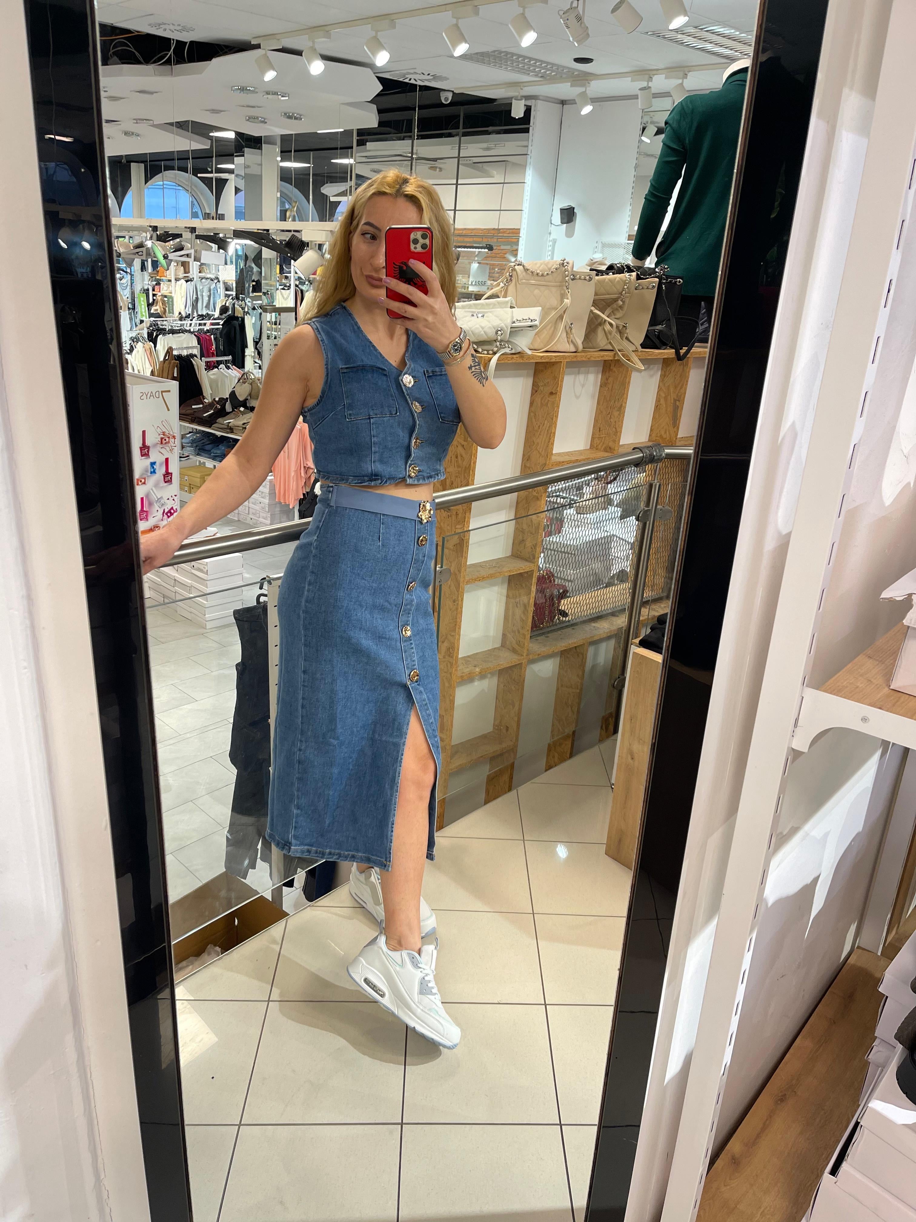 JEANS ZWEITEILER ELLA