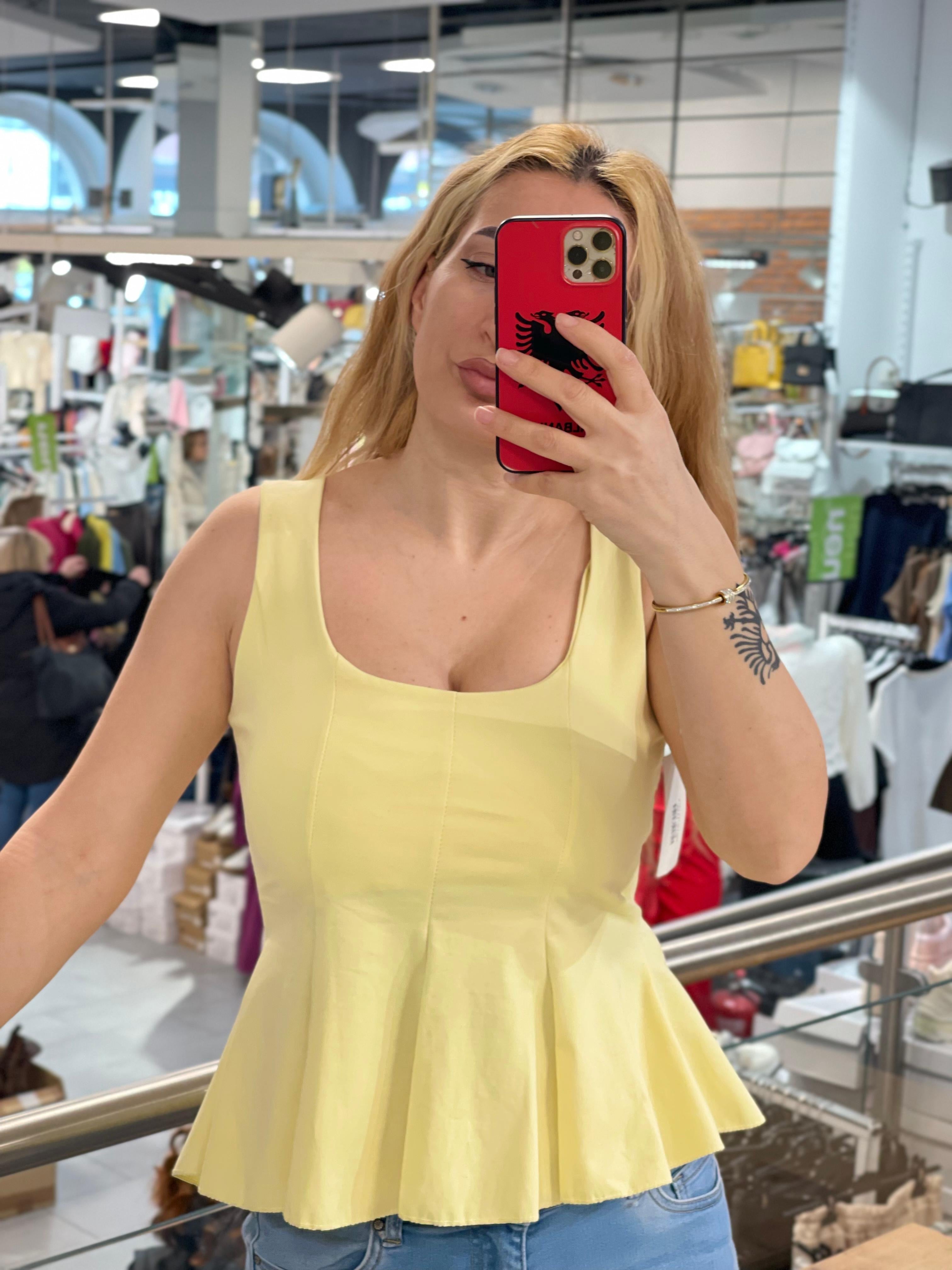 Peplum-Top Lojan