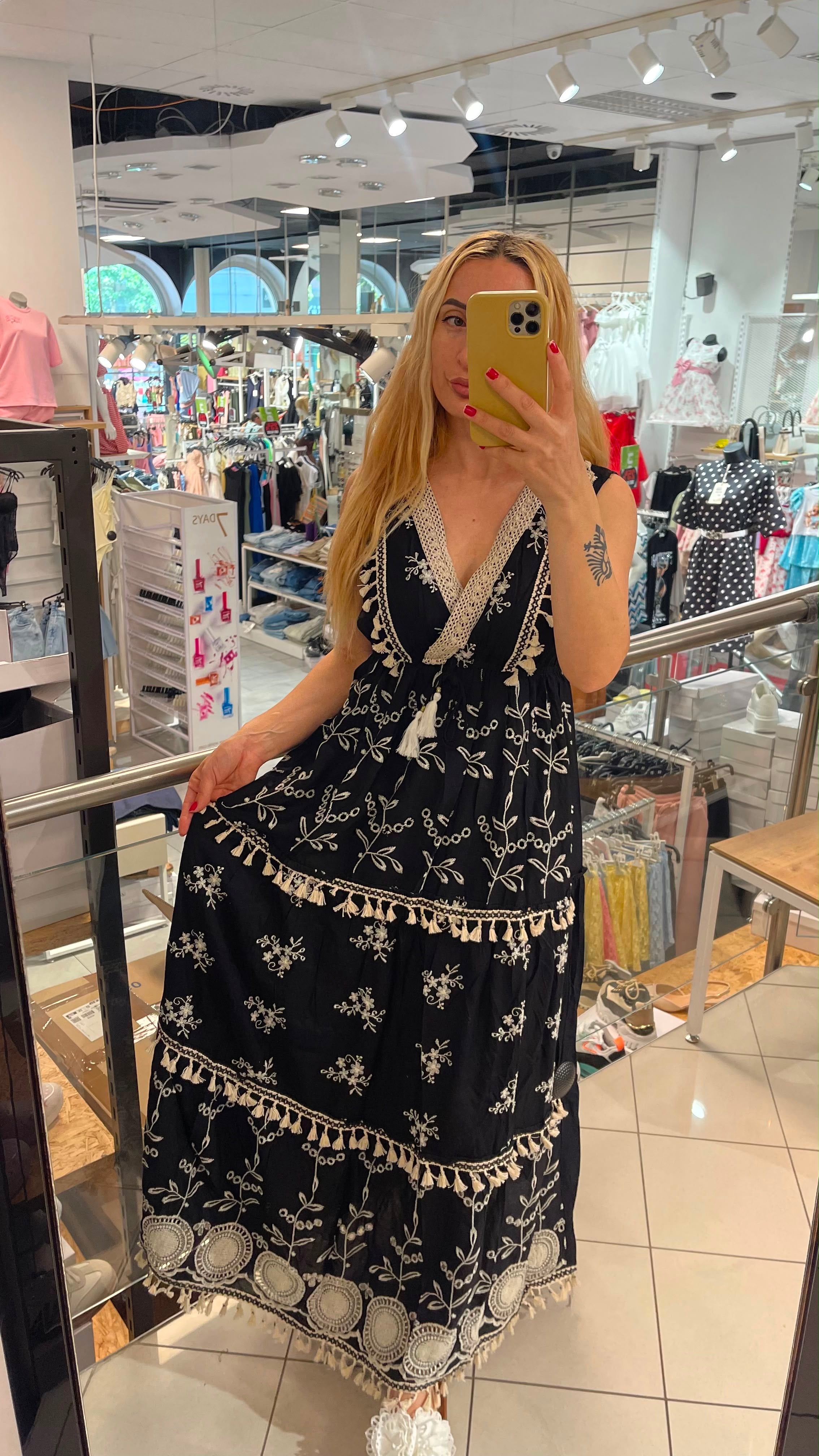 Boho maxi Kleid
