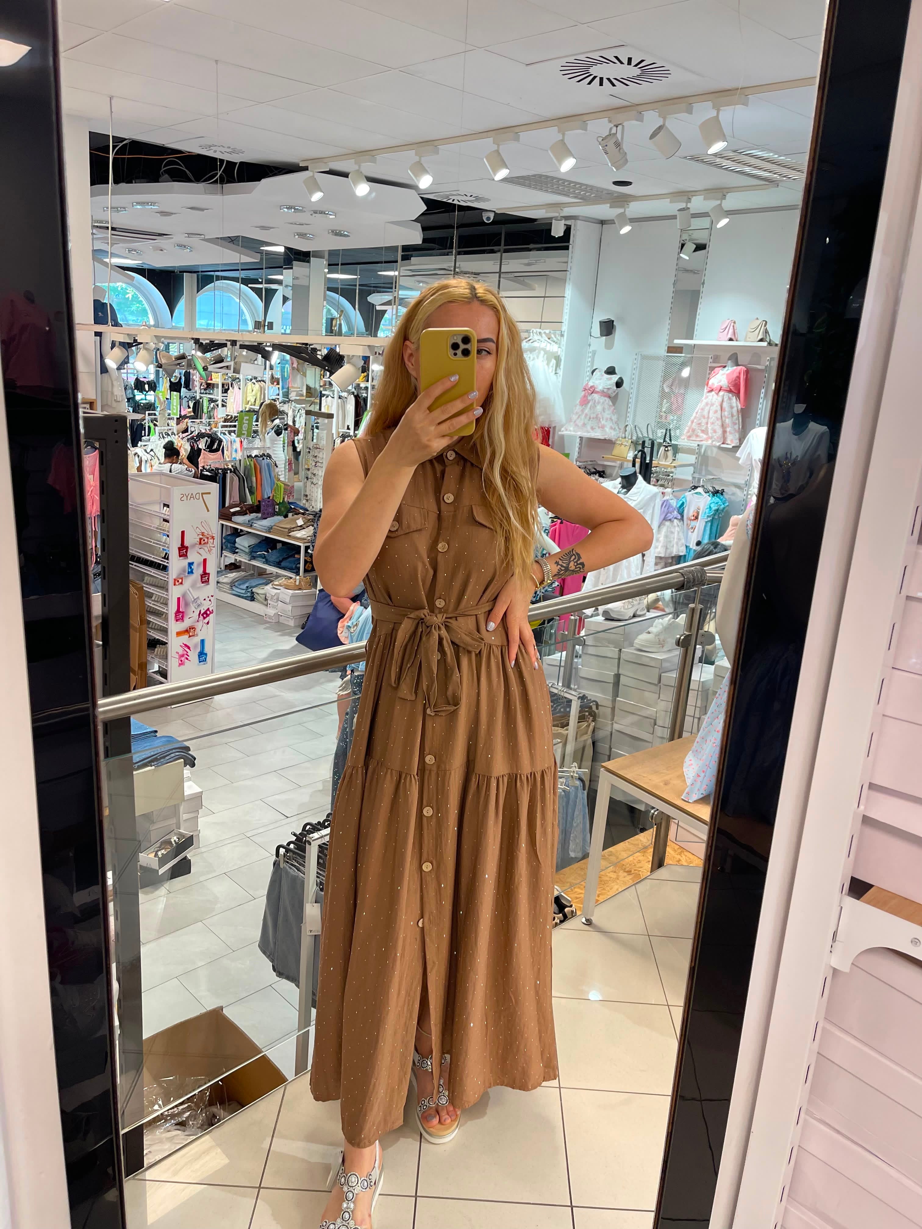 Kleid mit Strass