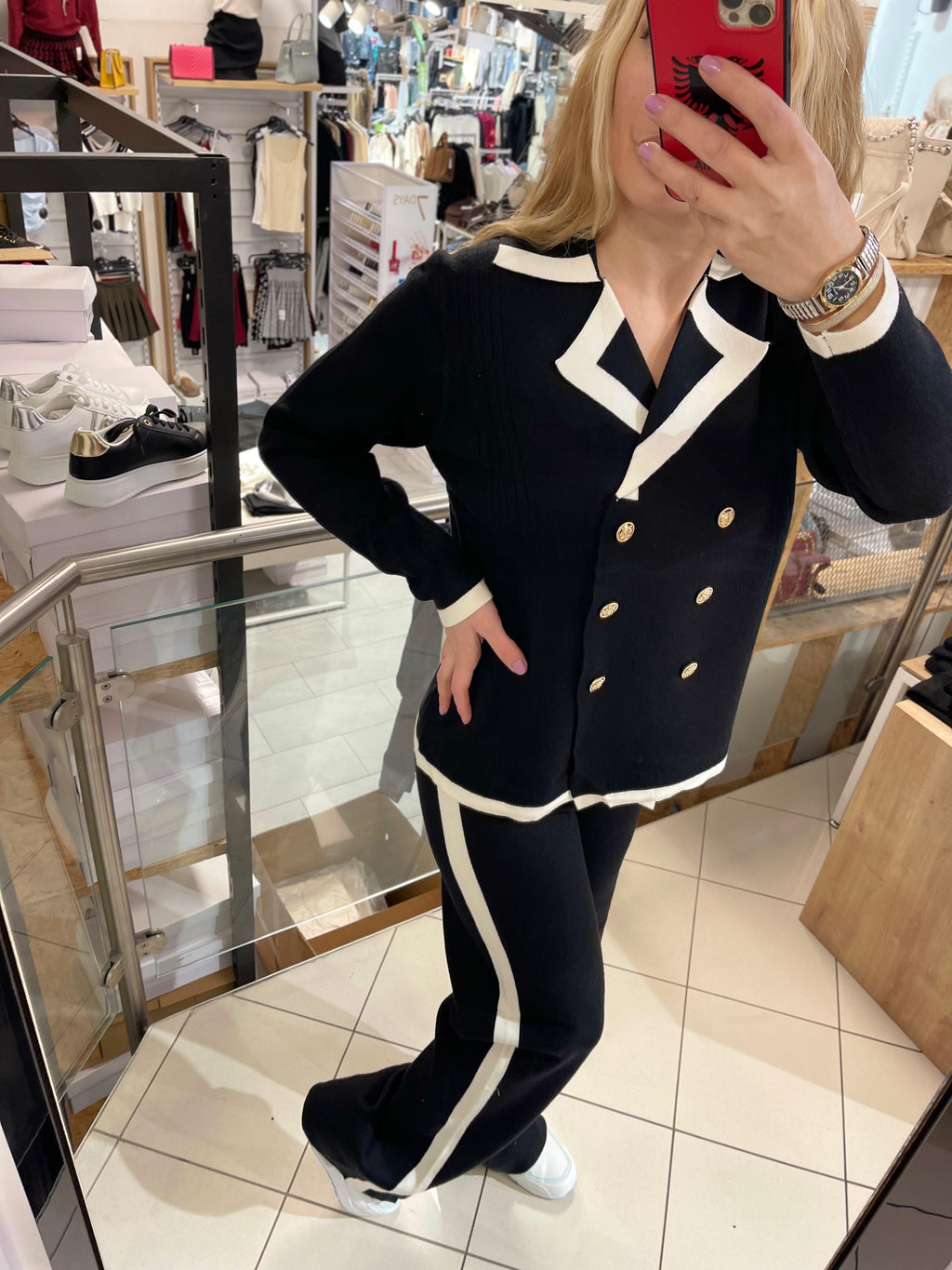 FEINSTRICK ZWEITEILER SET